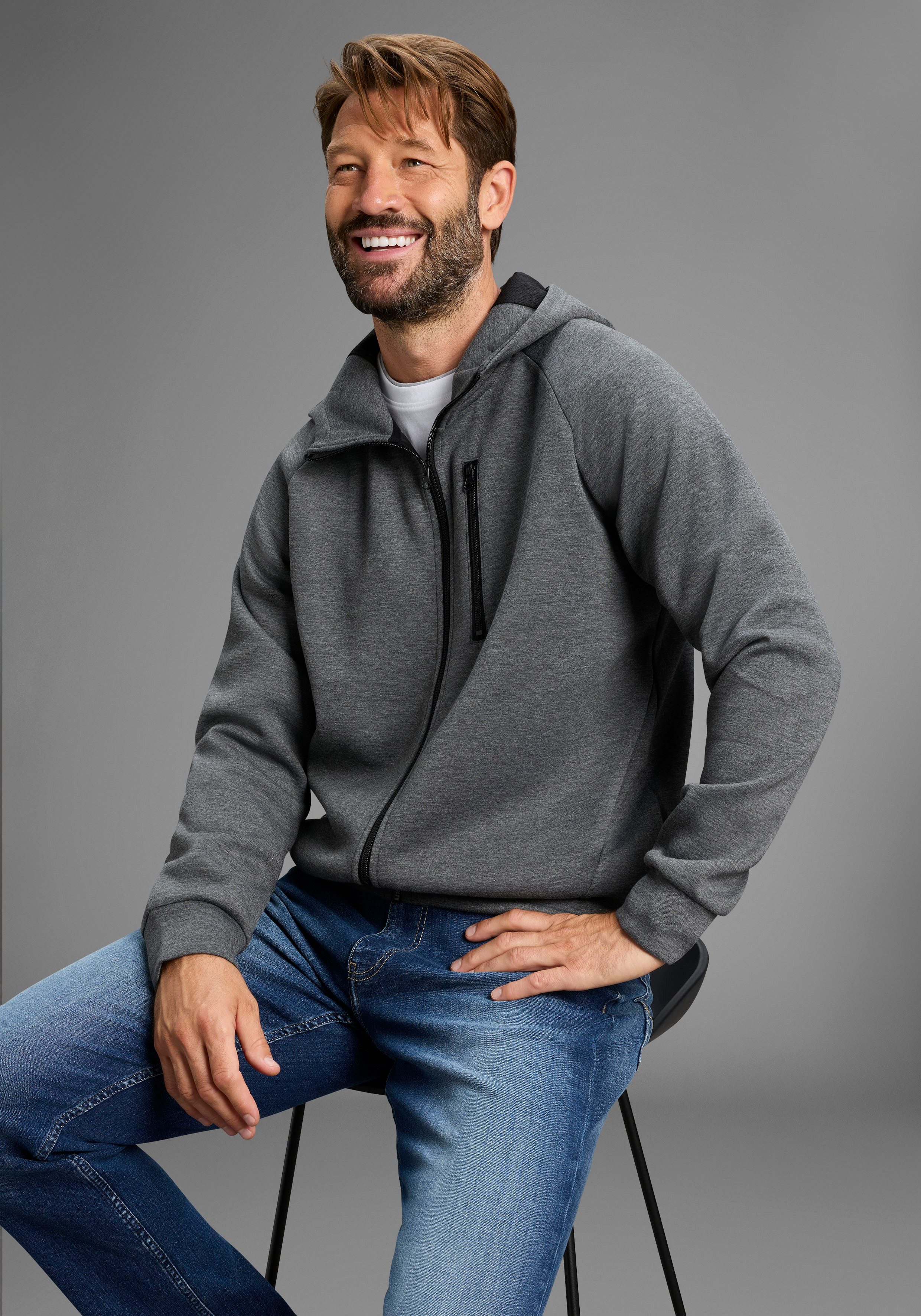 H.I.S Kapuzensweatjacke perfekt für Alltag & günstig online kaufen