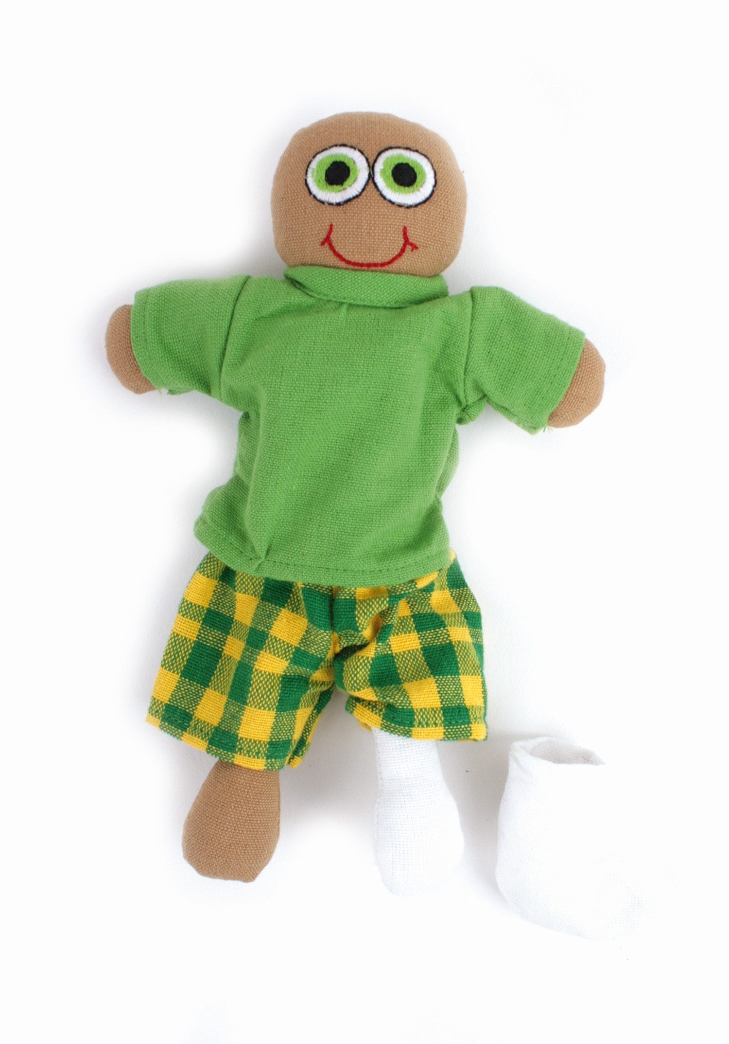 El Puente Stoffpuppe Vielfaltspuppe "Ben", Handmade, Handmade