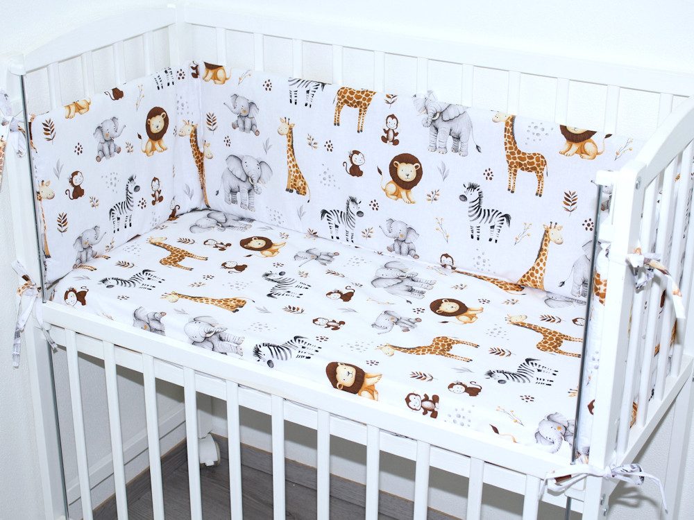 Primawela Bettnestchen Baby 170 cm für Beistellbett 40x90 cm Baby Bettumrandung Luftschutz