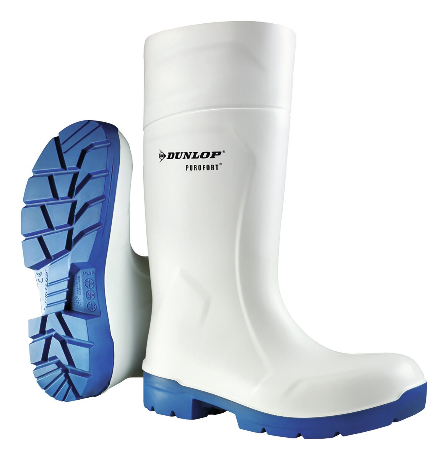 Dunlop Gummistiefel Sicherheitsstiefel FoodPro Purofort Multigrip, S4 CI SRC