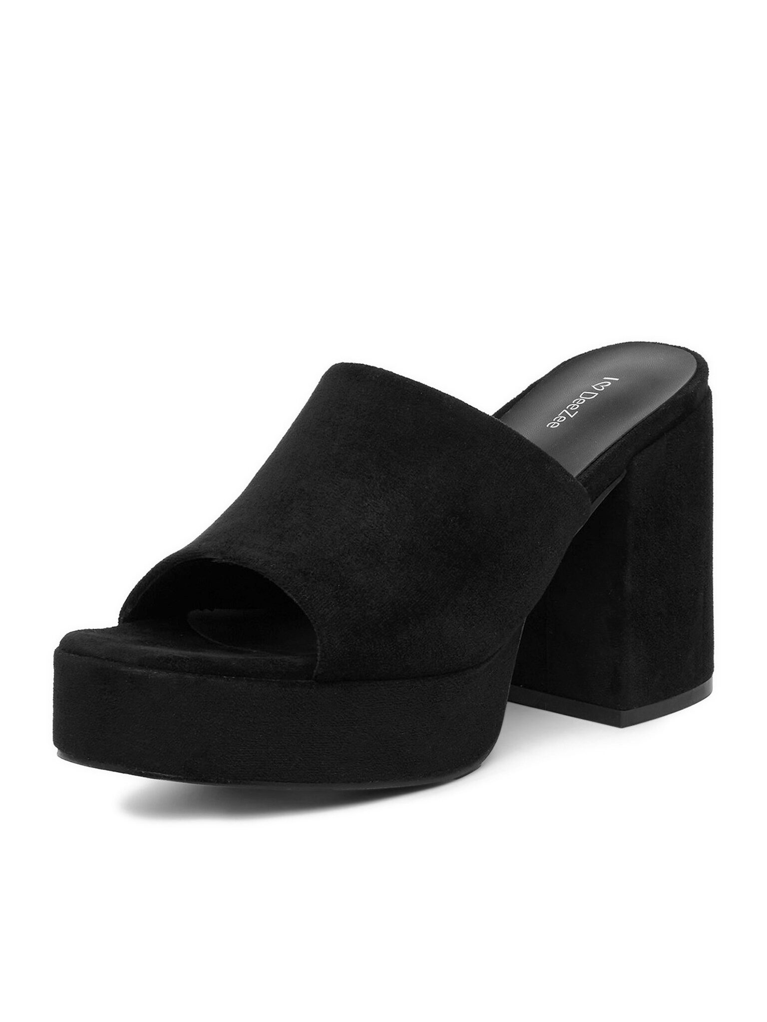 DeeZee Deezee Damen Flip-Flops Schwarz DeeZee-CEO-HY7562-10 Schwarz Badepantolette