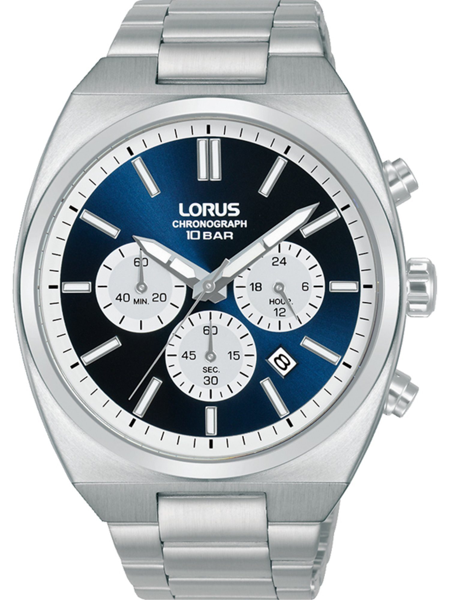 LORUS Chronograph Lorus Herren-Uhren Analog Quarz, Sportuhr