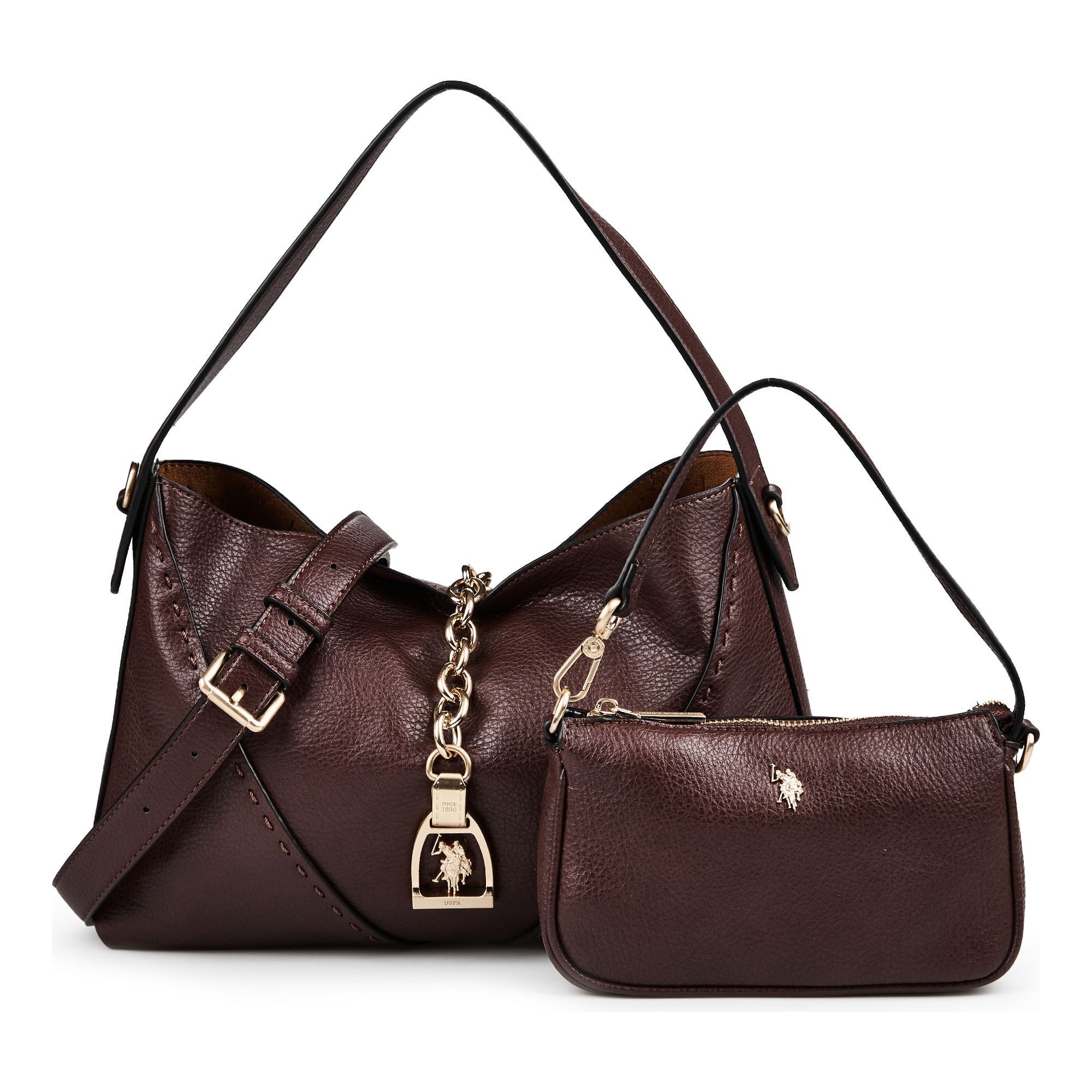 U.S. Polo Assn. Schultertasche Helcho, Polyurethan