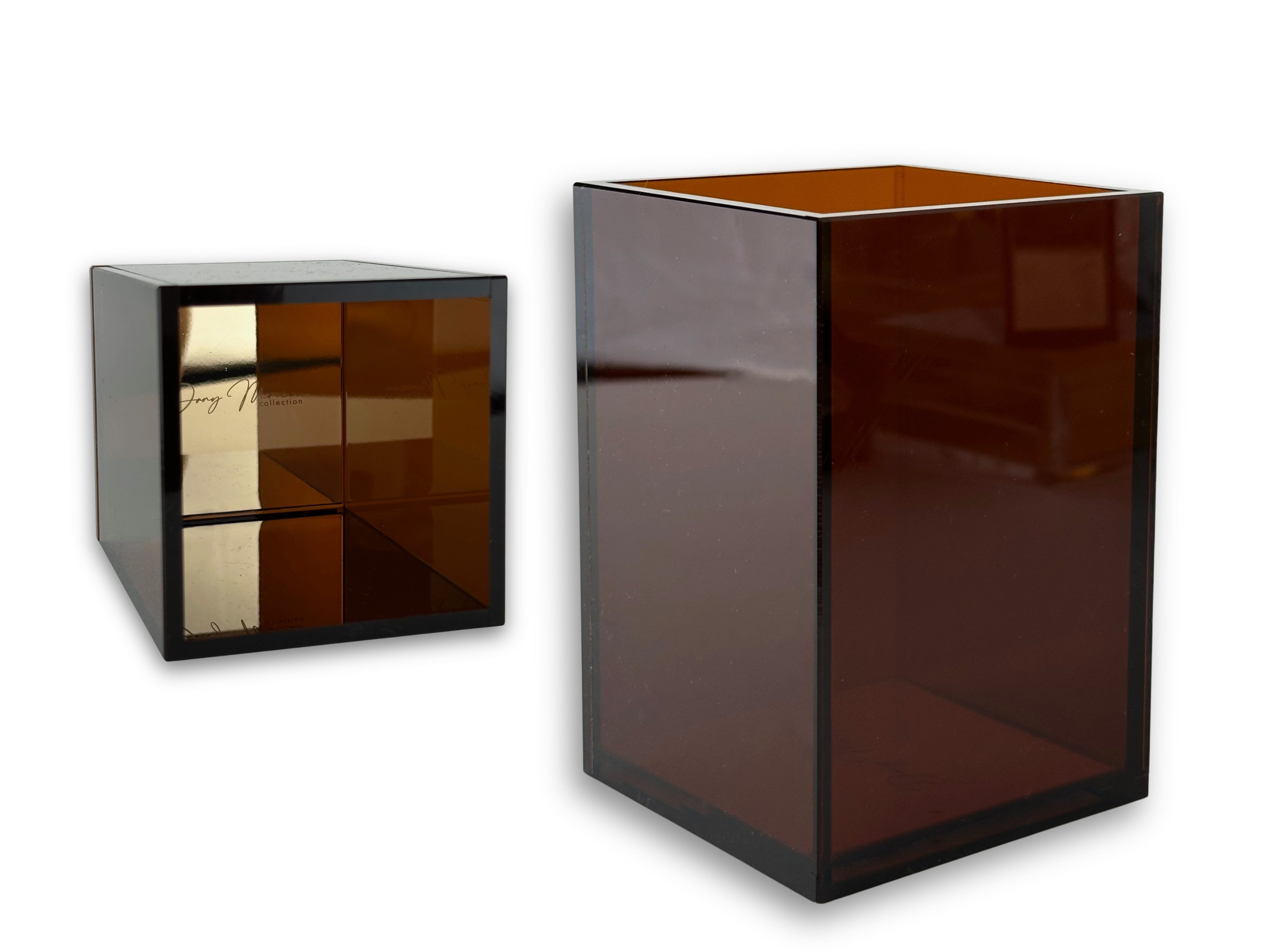 Dany Marcus Make-Up Organizer Stifteköcher Amber Gold
