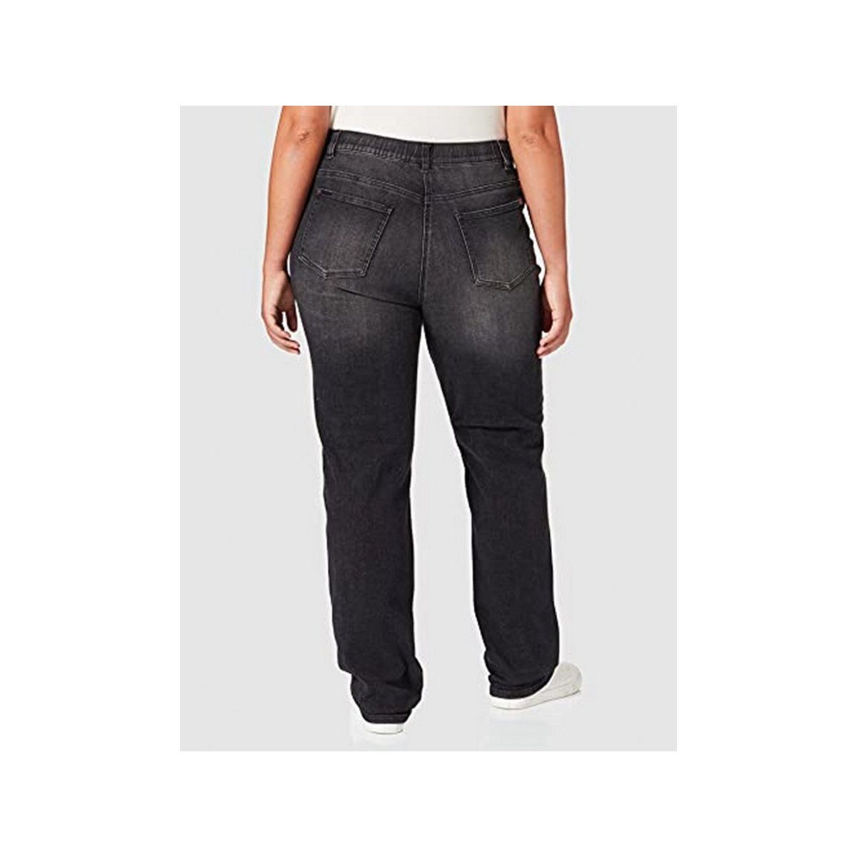 Samoon schwarz (1-tlg) 5-Pocket-Jeans