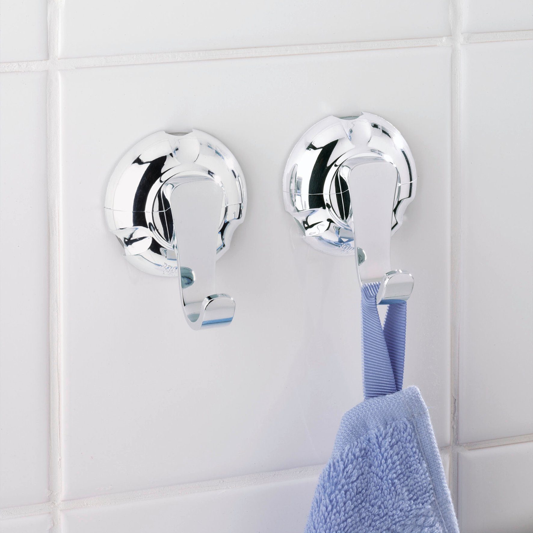 WENKO Handtuchhalter Wenko Hakenset 2tlg. Super Loc Saughaken Handtuchhalte günstig online kaufen