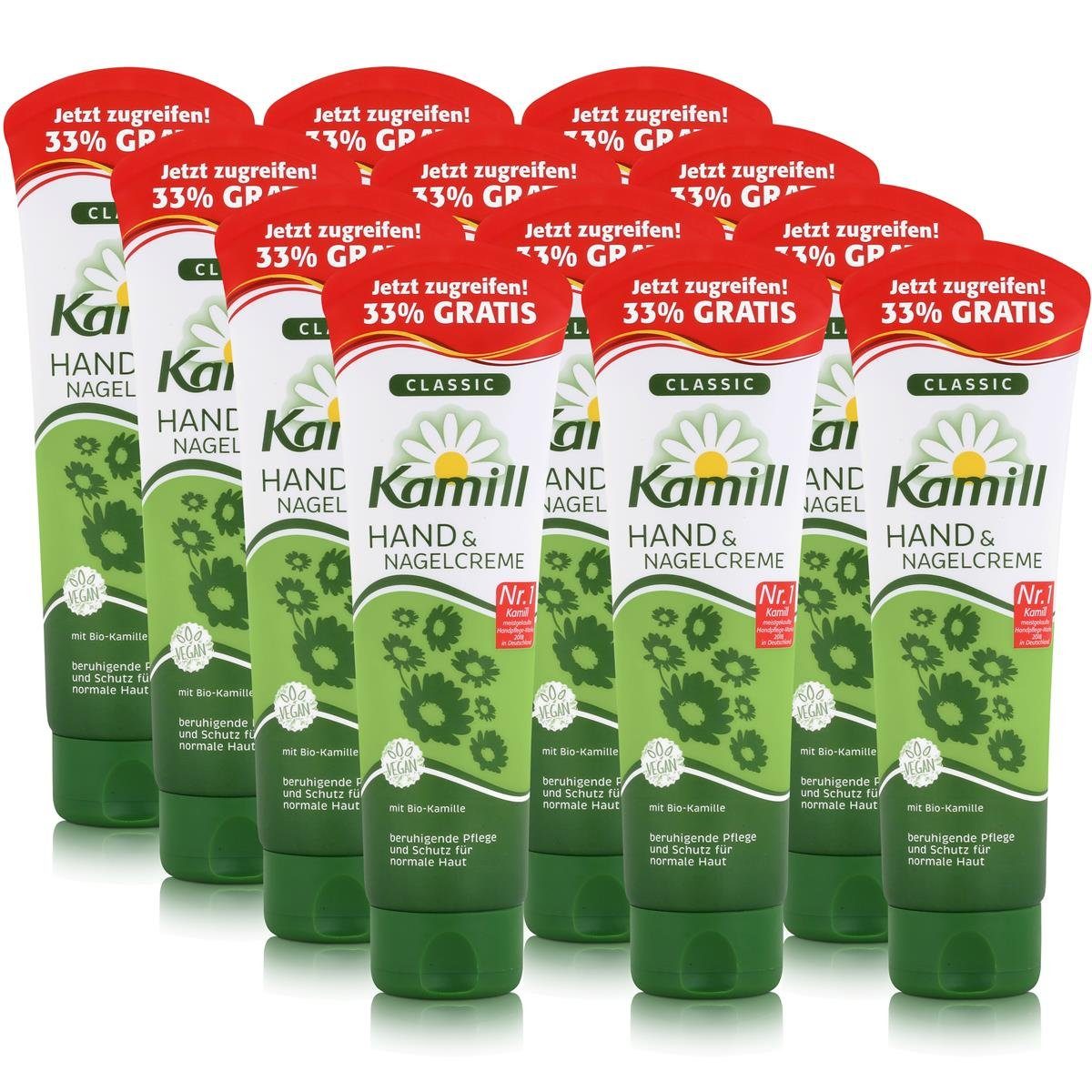 Kamill Hautcreme Kamill Hand & Nagelcreme Classic 133 ml - mit natürlicher Kamille (12e | Körpercremes