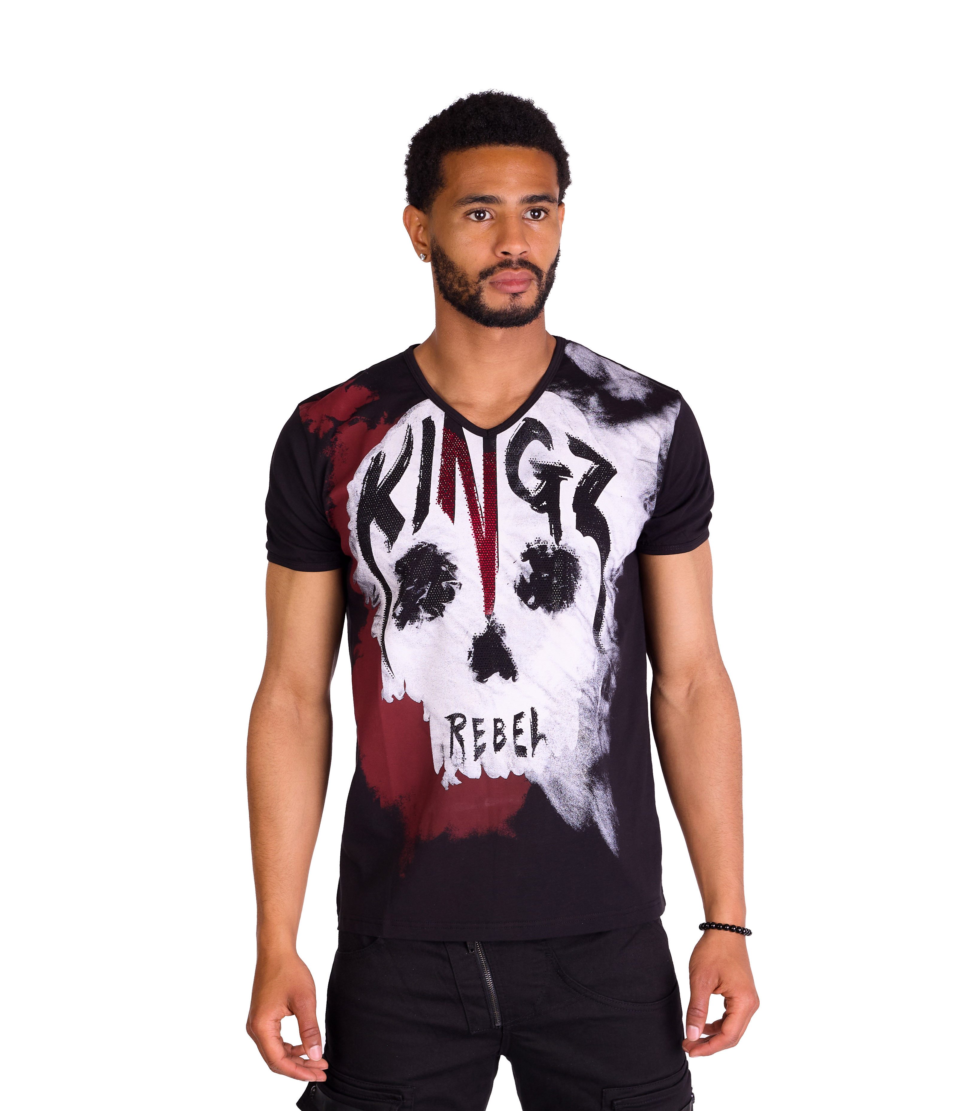 KINGZ T-Shirt KINGZ Herren T-Shirt mit günstig online kaufen