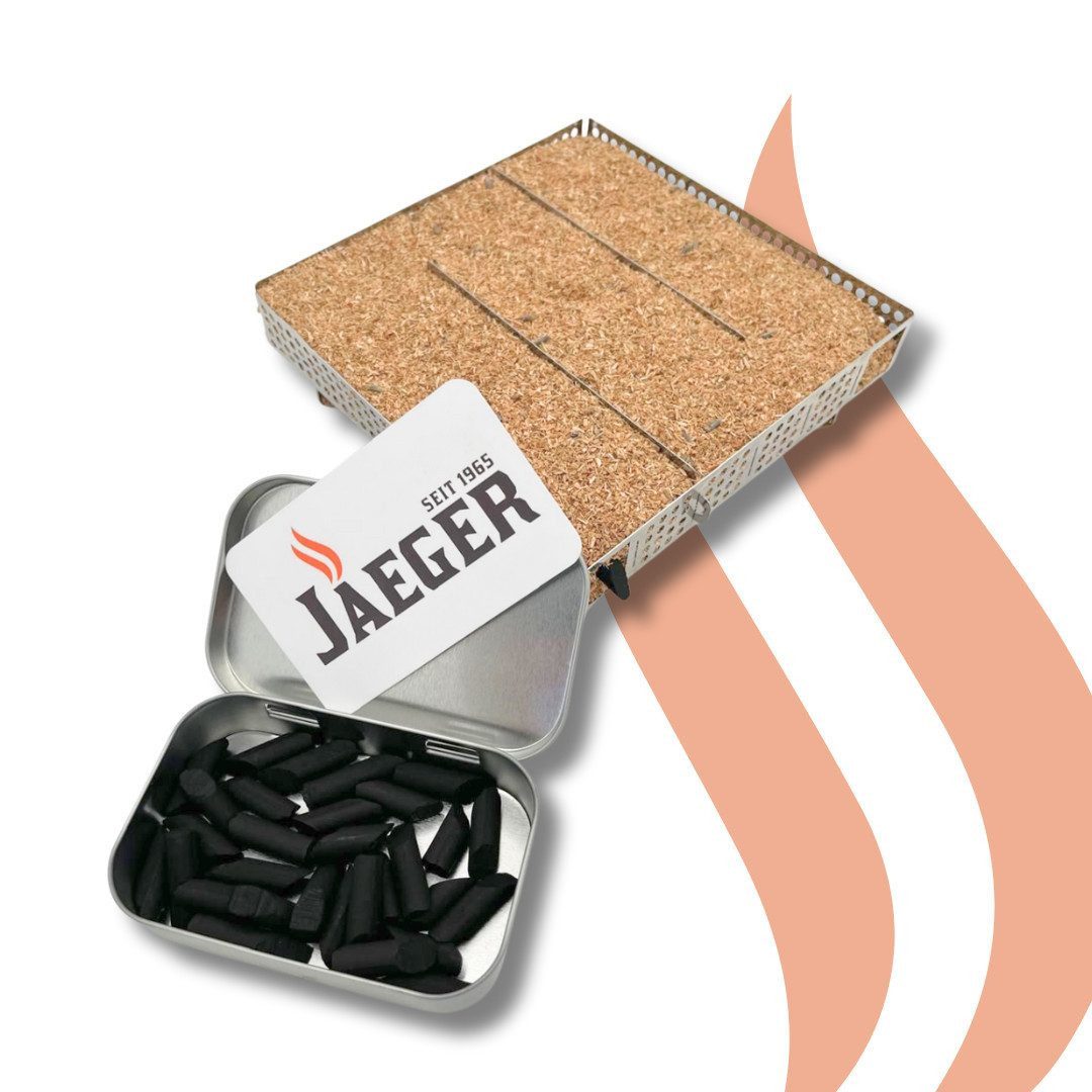 Jaeger Räuchereiprodukte Räucherbox Jaeger-Kaltrauch-Anzünder (30-tlg)