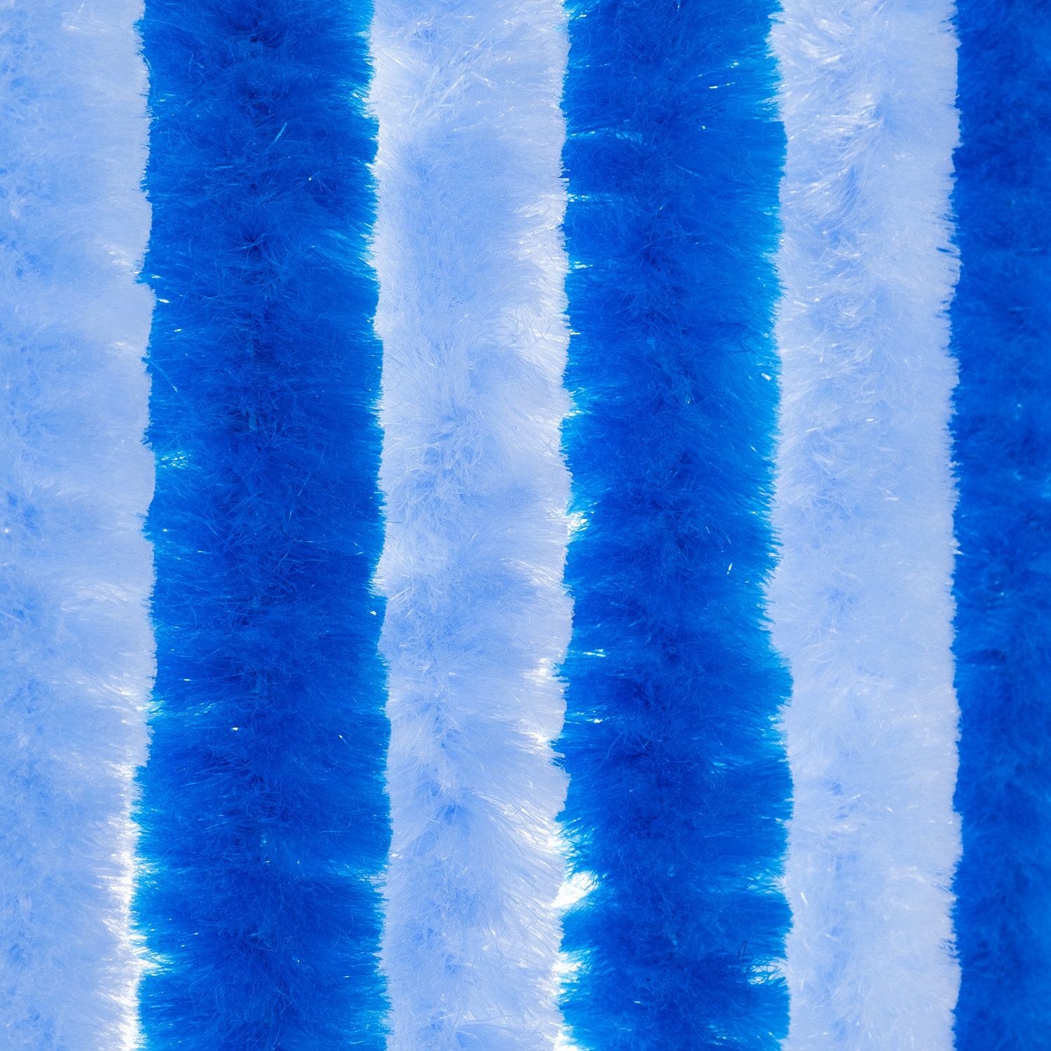 Türvorhang Flauschvorhang 90 x 200 cm sky-ocean-blue