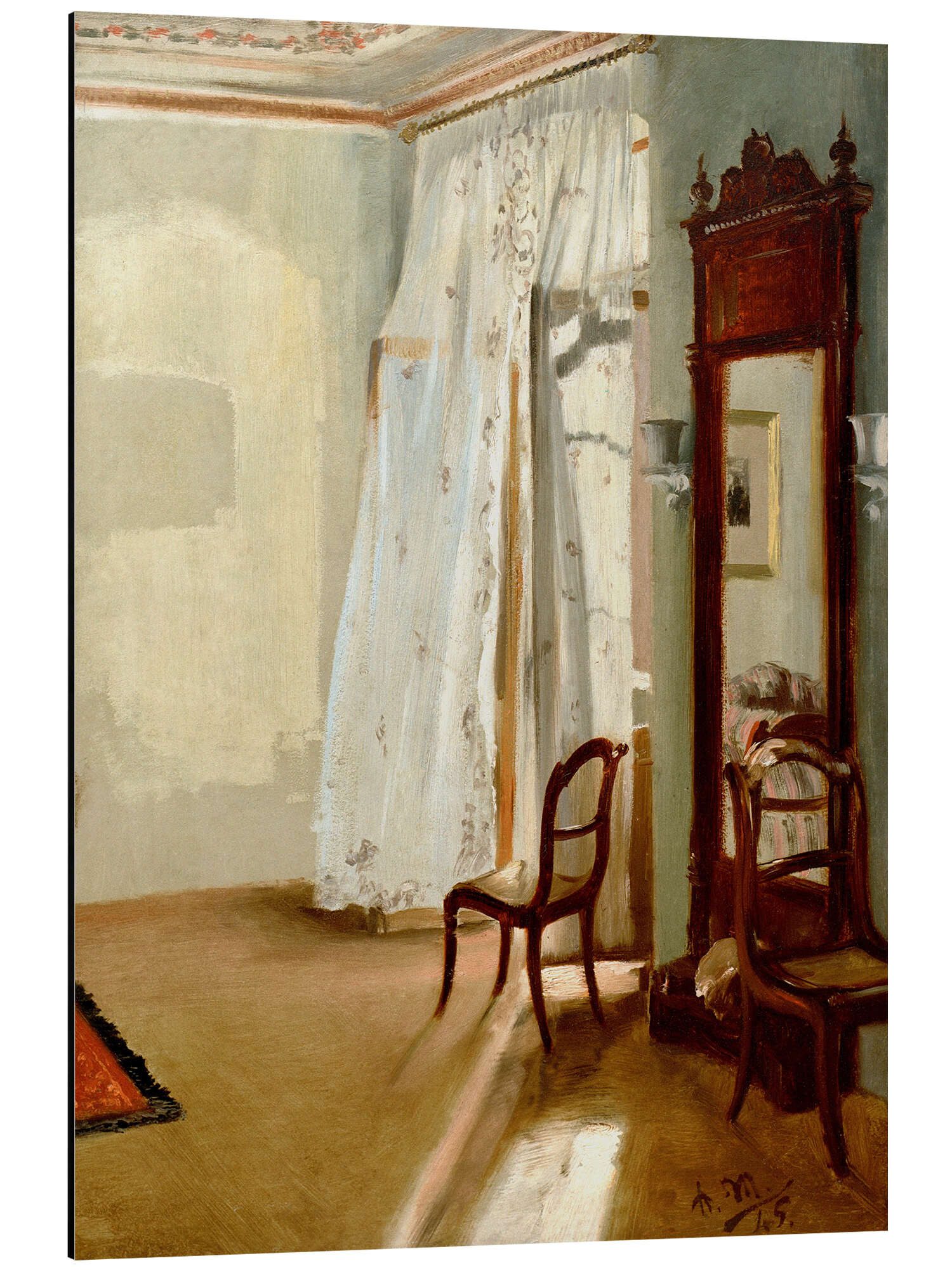 Wandbild Das Balkonzimmer