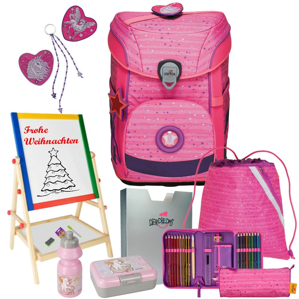 DerDieDas® Schulranzen Mädchen 1.Klasse ErgoFlex Easy in unterschiedlichen Sets
