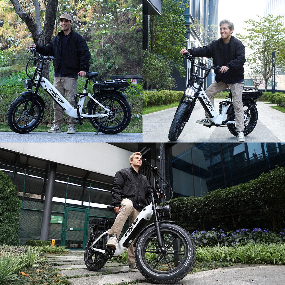 Onesport E-Bike Cityrad herren 1728WH Elektrofahrrad 204.0 Zoll 36AH 48V damen E-MBT, 7 Gang Shimano, Kettenschaltung, Heckmotor, 1728 Wh, Cityrad 7 Gang Shimano, hydraulischen Scheibenbremse, E-bikes