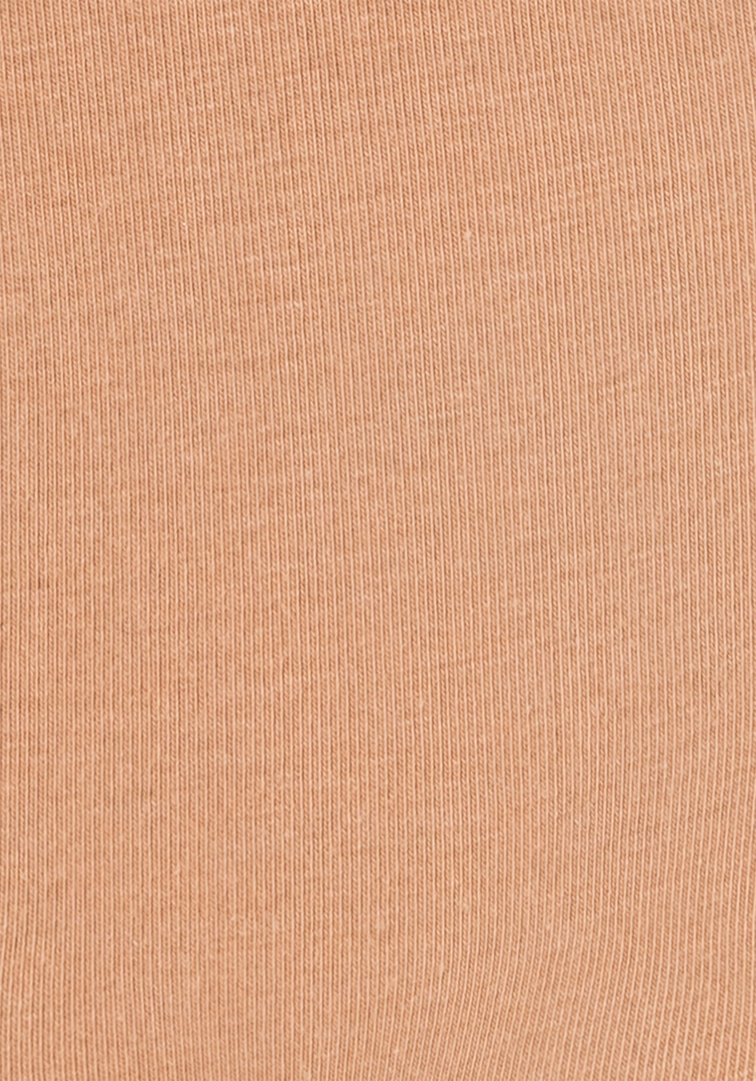 LASCANA String aus 3-St) Baumwolle Spitze beige mit zarter elastischer (Packung