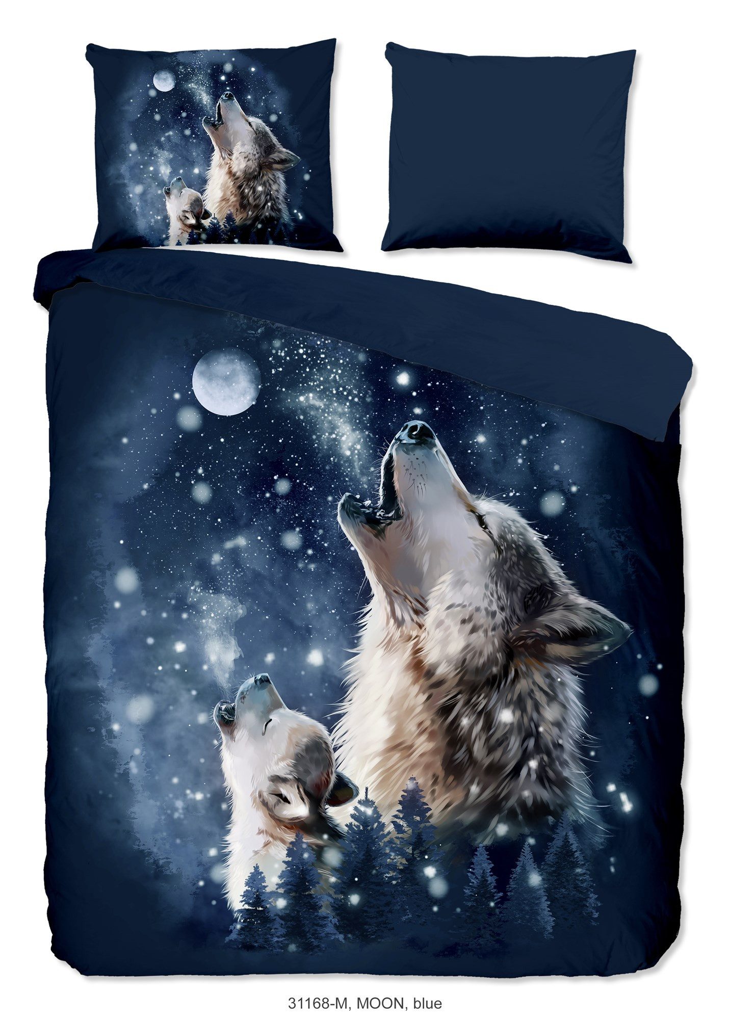 PURE luxury collection Bettwäsche Bettwäsche-Set Moon, günstig online kaufen