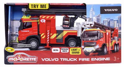 majORETTE Spielzeug-Feuerwehr Feuerwehr Grand Series Volvo Truck Fire Engine 213713000