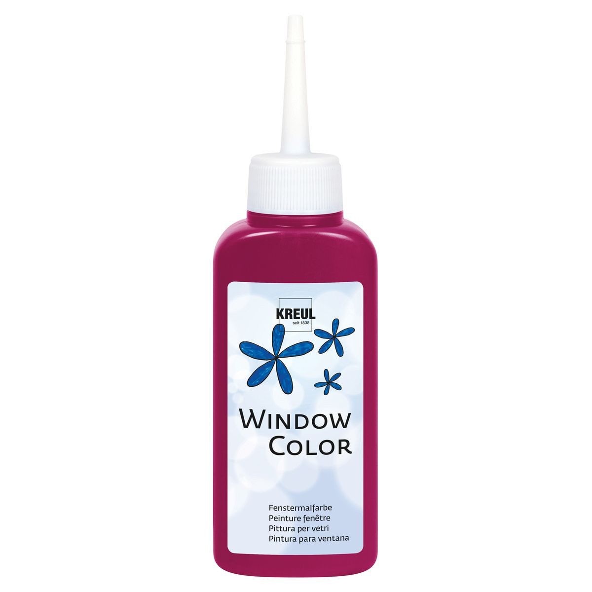 Wasserfarbe KREUL Window Color magenta 80ml Flasche