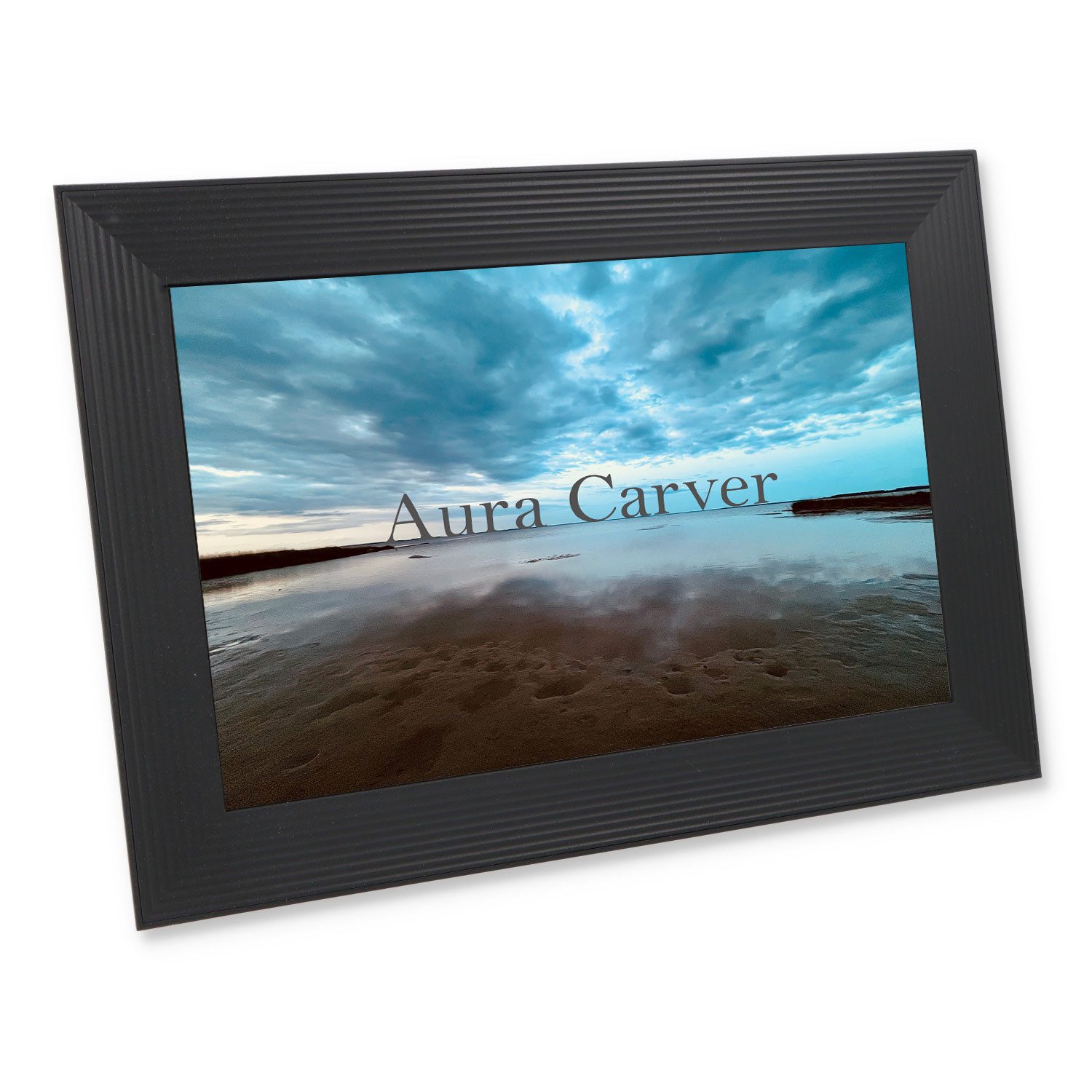 Aura Carver Digitaler Bilderrahmen (25.6 cm/10.1 ", 1920 x 1200 Pixel, mit integriertem Helligkeitssensor)