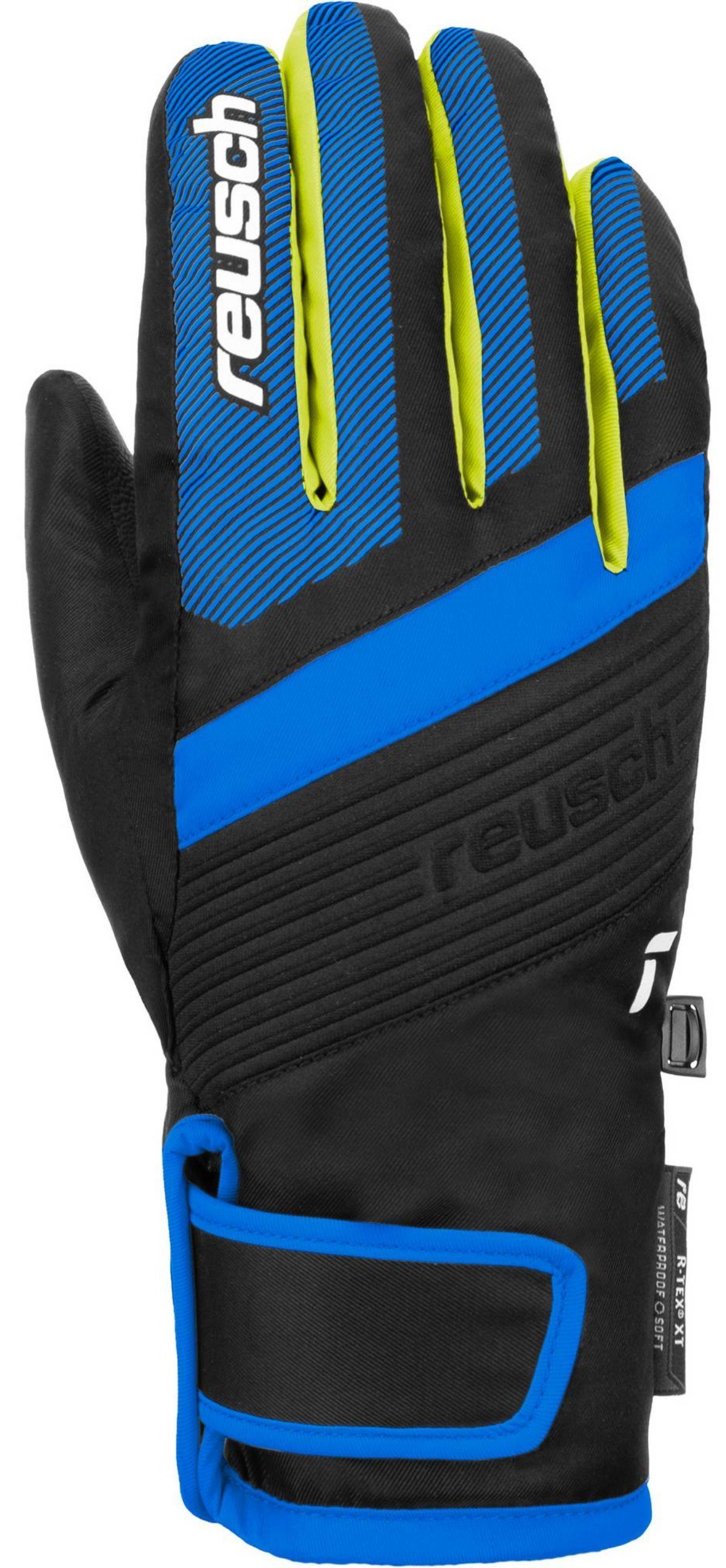 Reusch brilliant XT 7002 Duke / / black Reusch R-TEX® Skihandschuhe Junior blue