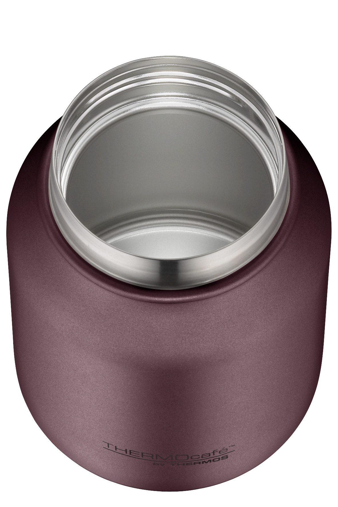 THERMOcafé Thermobehälter TC FOOD JAR, Thermobehälter für Essen, spülmaschinenfest, Edelstahl, Kunststoff, Silikon, (1-tlg), 0,5l, 9h heiß & 14h kalt, dicht & a – Bild 3 von 4