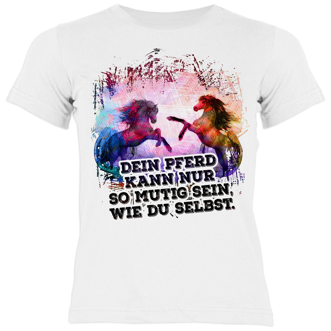 T-Shirt Pferde Motiv Kinder
