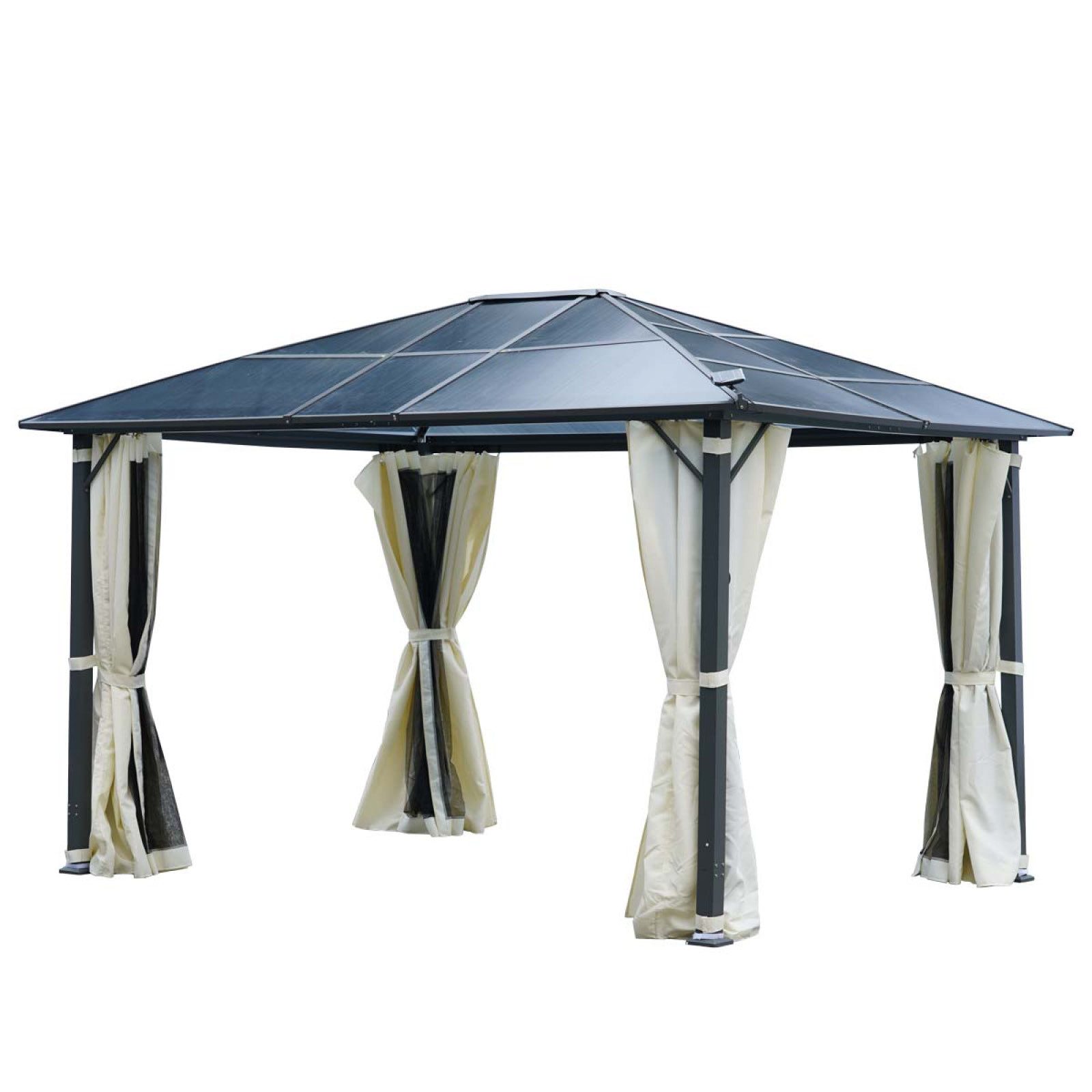 BRAST Pavillon Summerdream Aluminium 3x4m Garten Moskitonetz TÜV geprüft, m günstig online kaufen