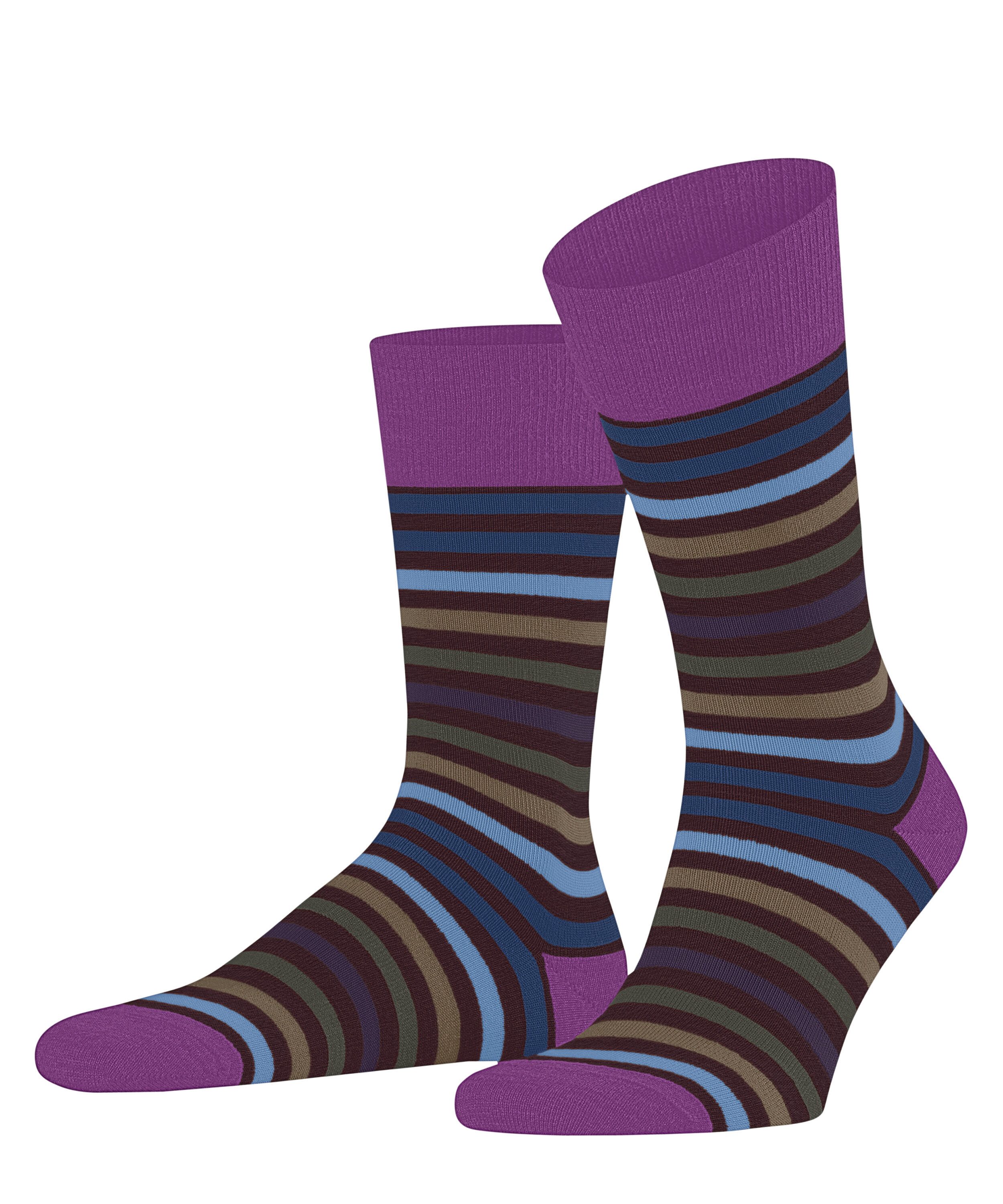 FALKE Socken Tinted Stripe (1-Paar) mit merzerisierter Baumwolle günstig online kaufen
