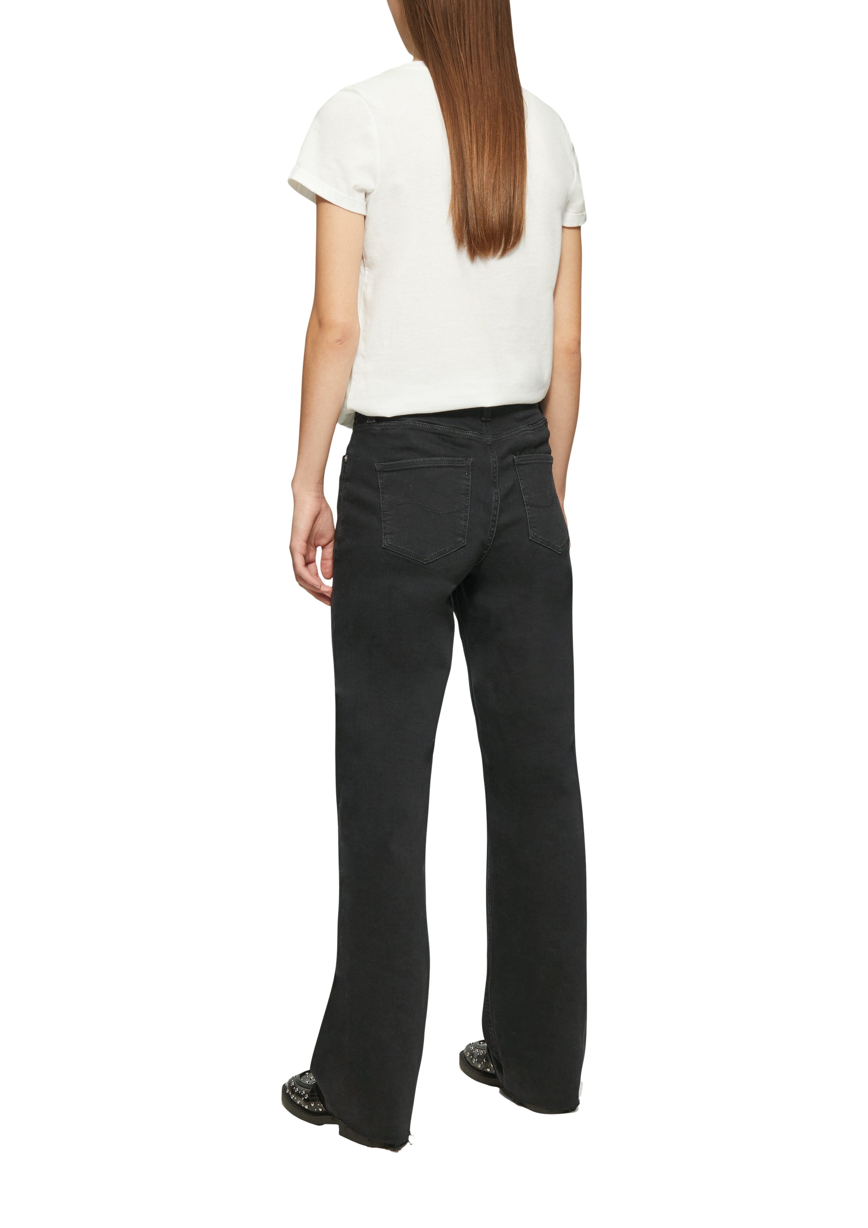 QS Stretch-Jeans CATIE Wide Leg im Five-Pocket Style günstig online kaufen