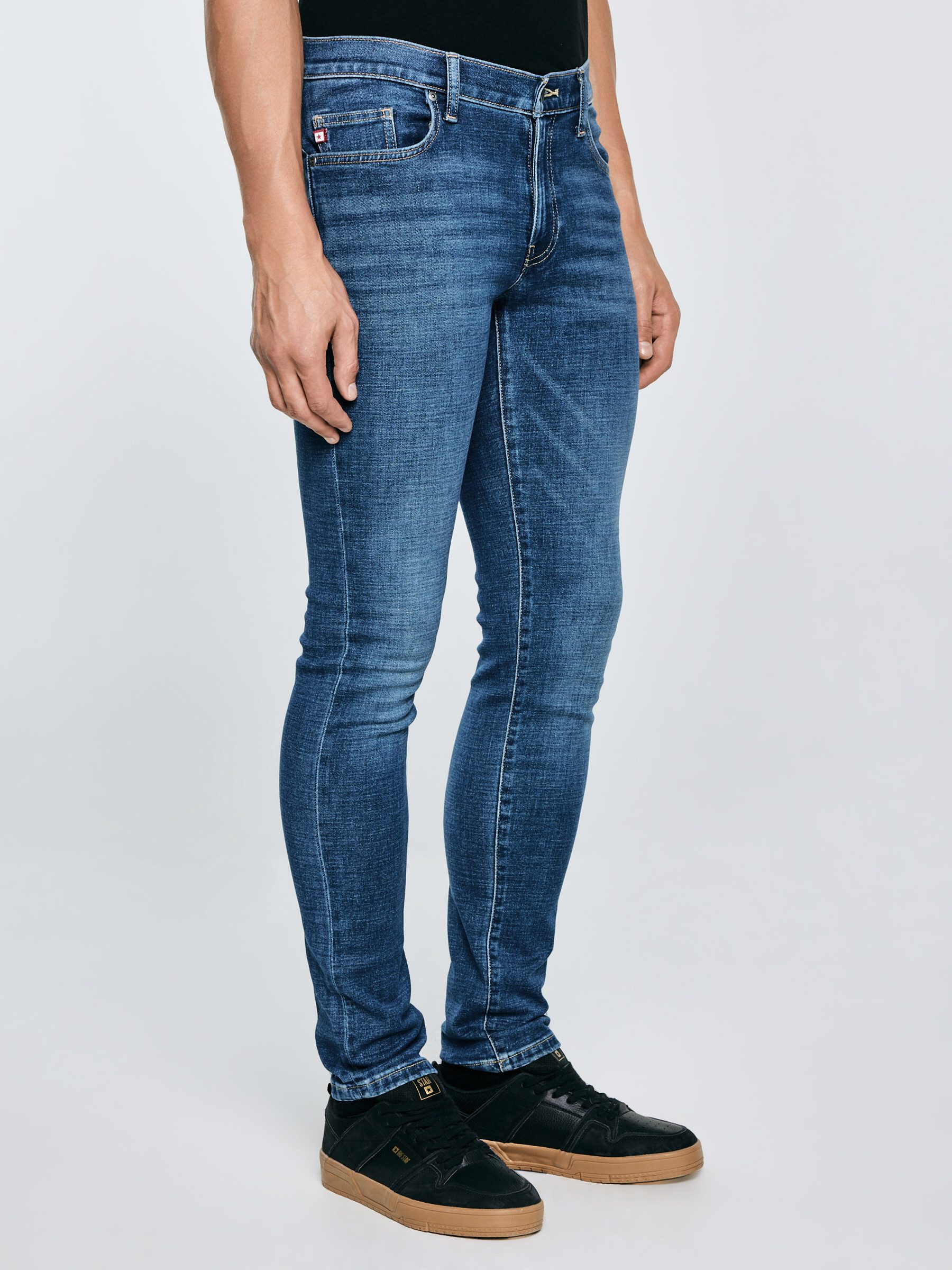 BIG STAR Skinny-fit-Jeans JEFFRAY niedrige Leibhöhe günstig online kaufen