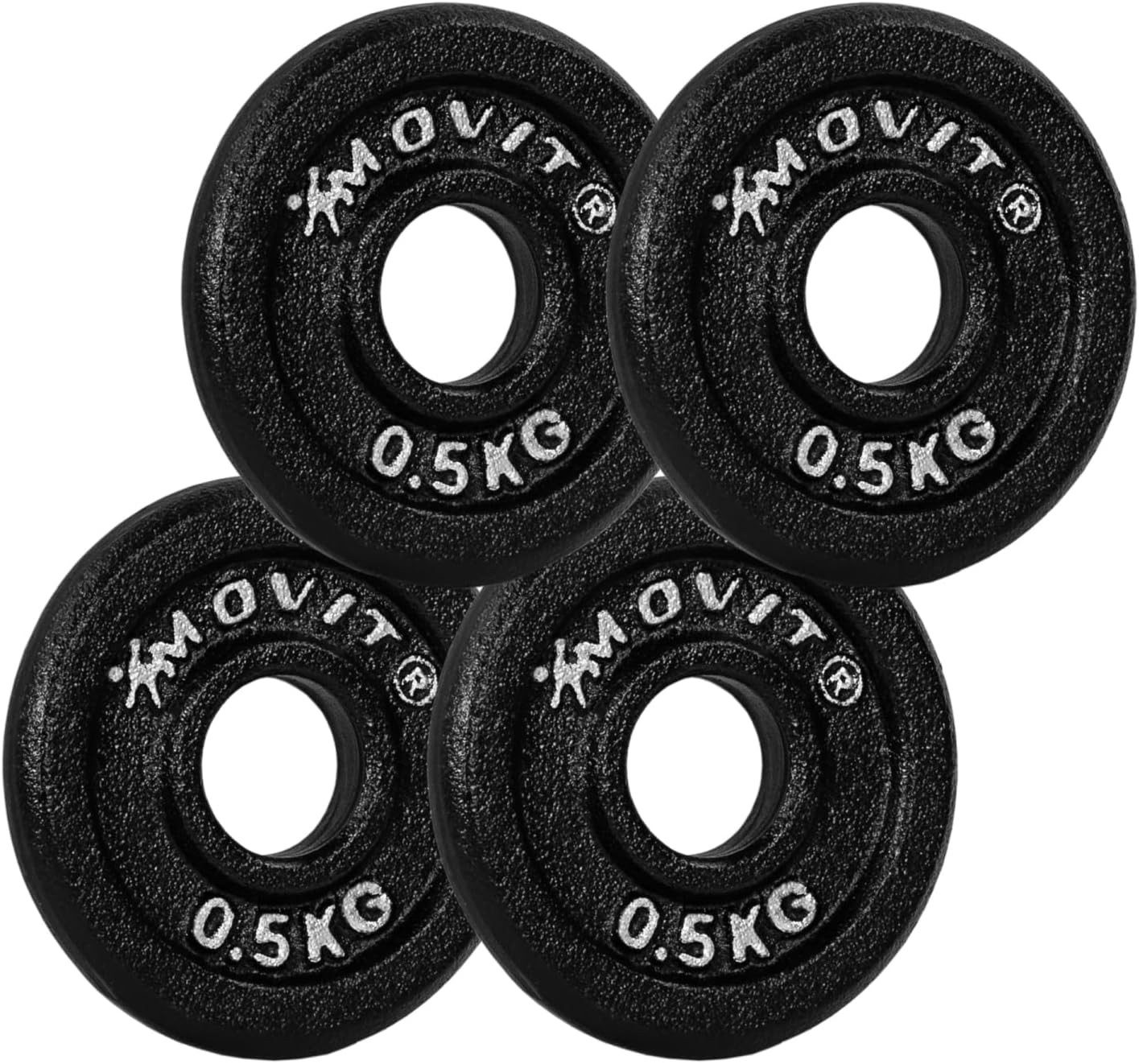 MOVIT Hantelscheibe, 2 kg, (4-tlg)