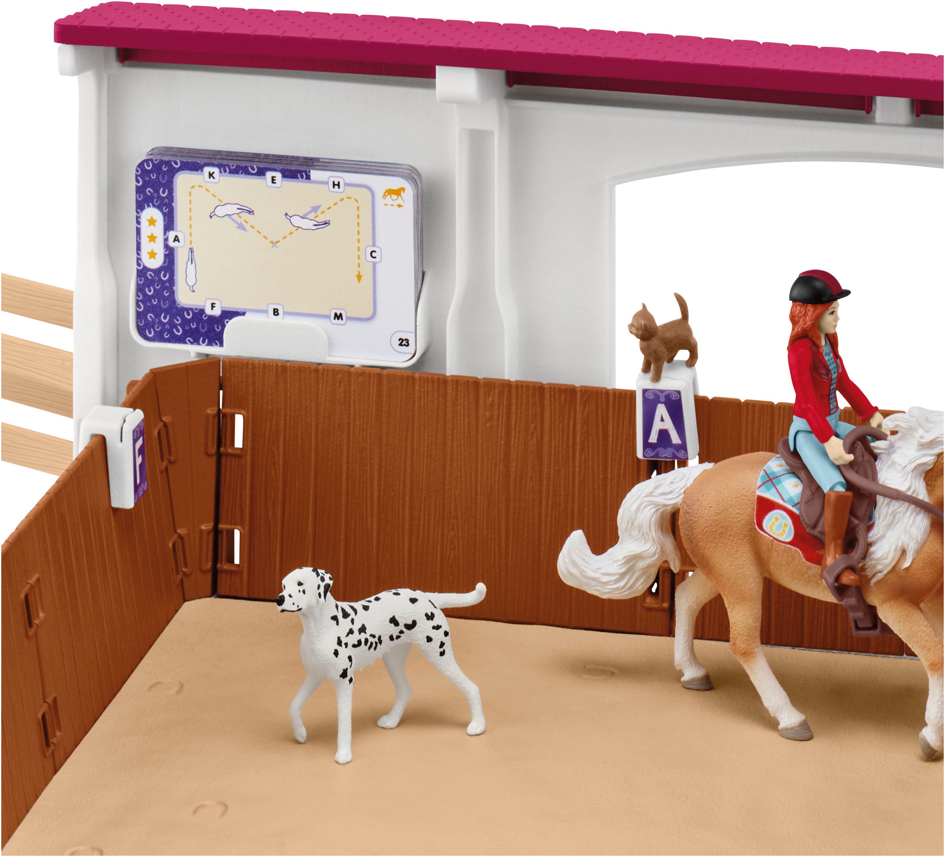Schleich® Spielfigur HORSE CLUB, Reithalle Peppertree (42639) – Bild 4 von 5