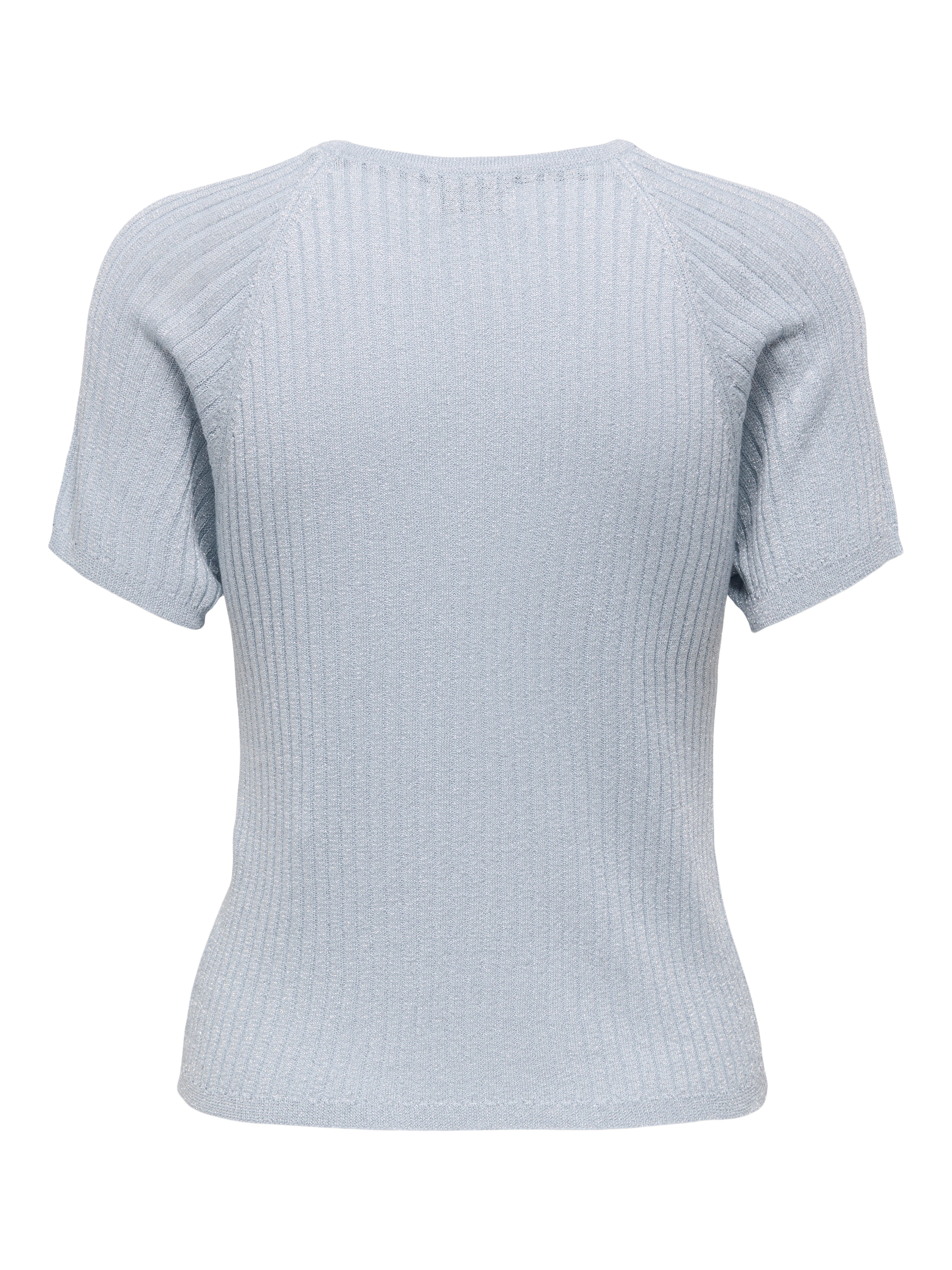 JDY Kurzarmpullover JDYBODILLA S/S GLITTER PULLOVER KNT NOOS mit Glitzer-Effekt