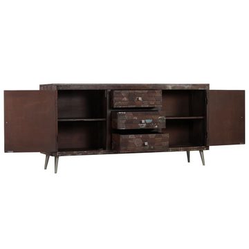 vidaXL Sideboard Sideboard Altholz Massiv 160x40x80 cm (1 St)