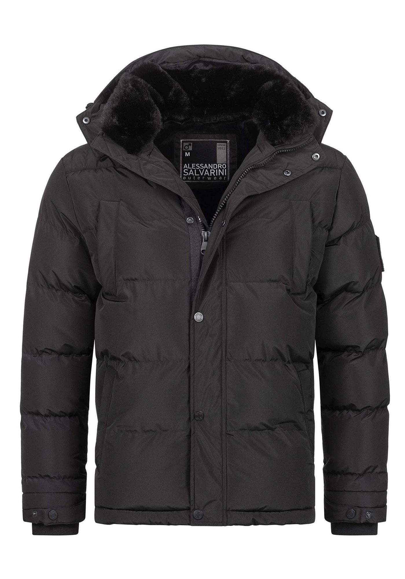 Alessandro Salvarini Winterjacke ASEzkimo mit warmen Teddyfell – Bild 5 von 5