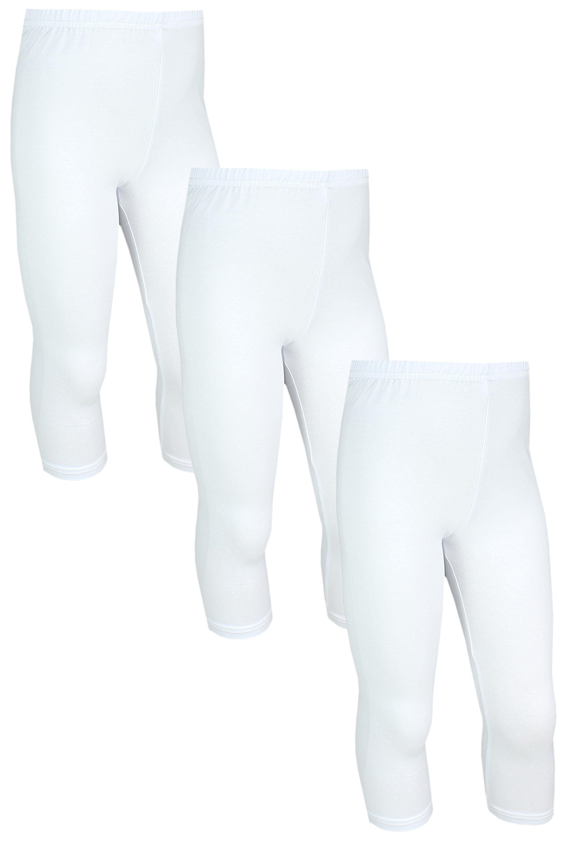 TupTam 3/4-Leggings TupTam Mädchen Leggings 3/4 Capri Hose Kinder  Blickdicht 3er Pack