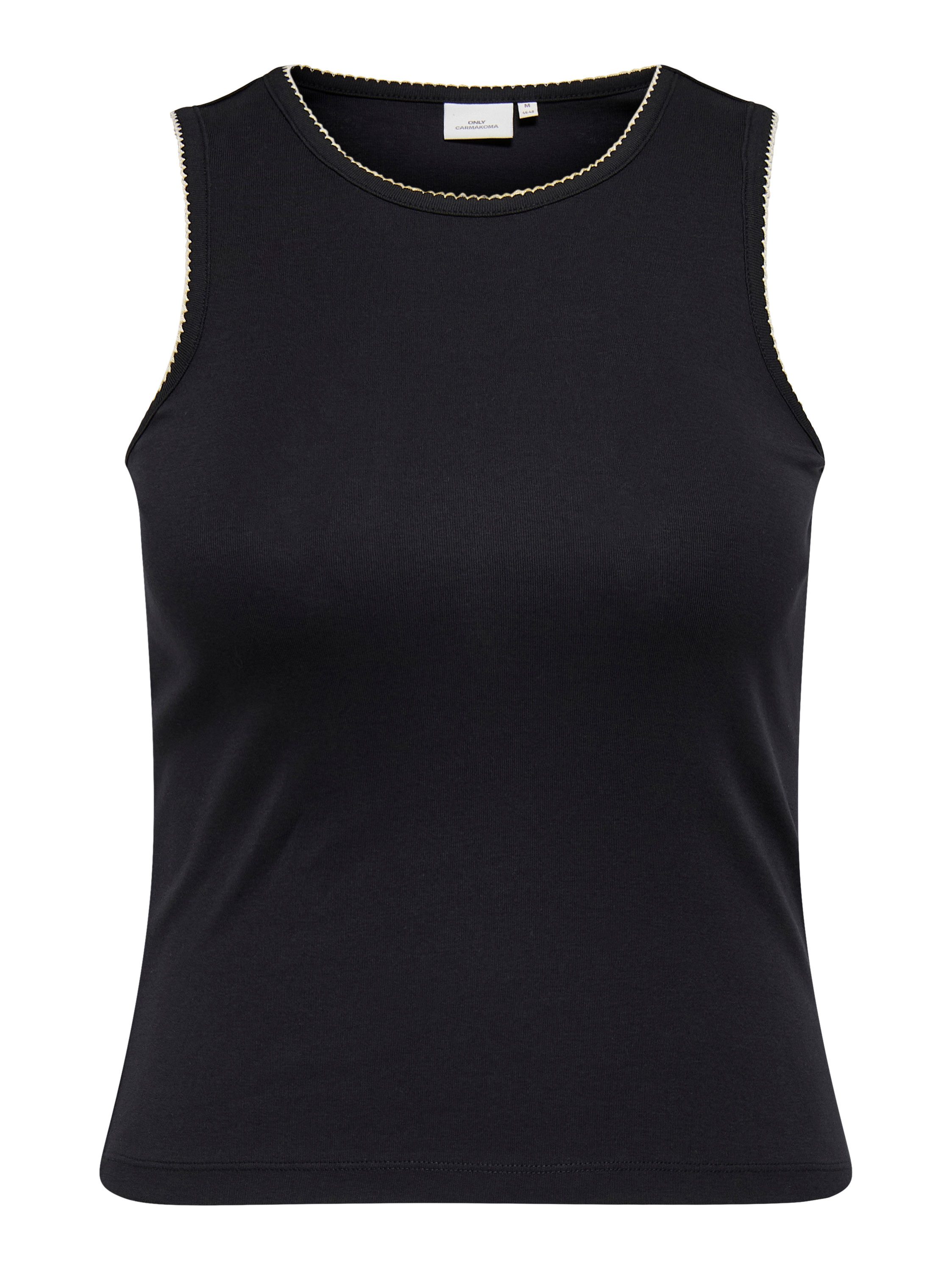 ONLY CARMAKOMA Tanktop CARALLY LIFE S/L TANK TOP JRS