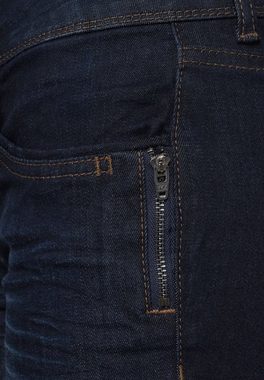 STREET ONE Slim-fit-Jeans York Zipper