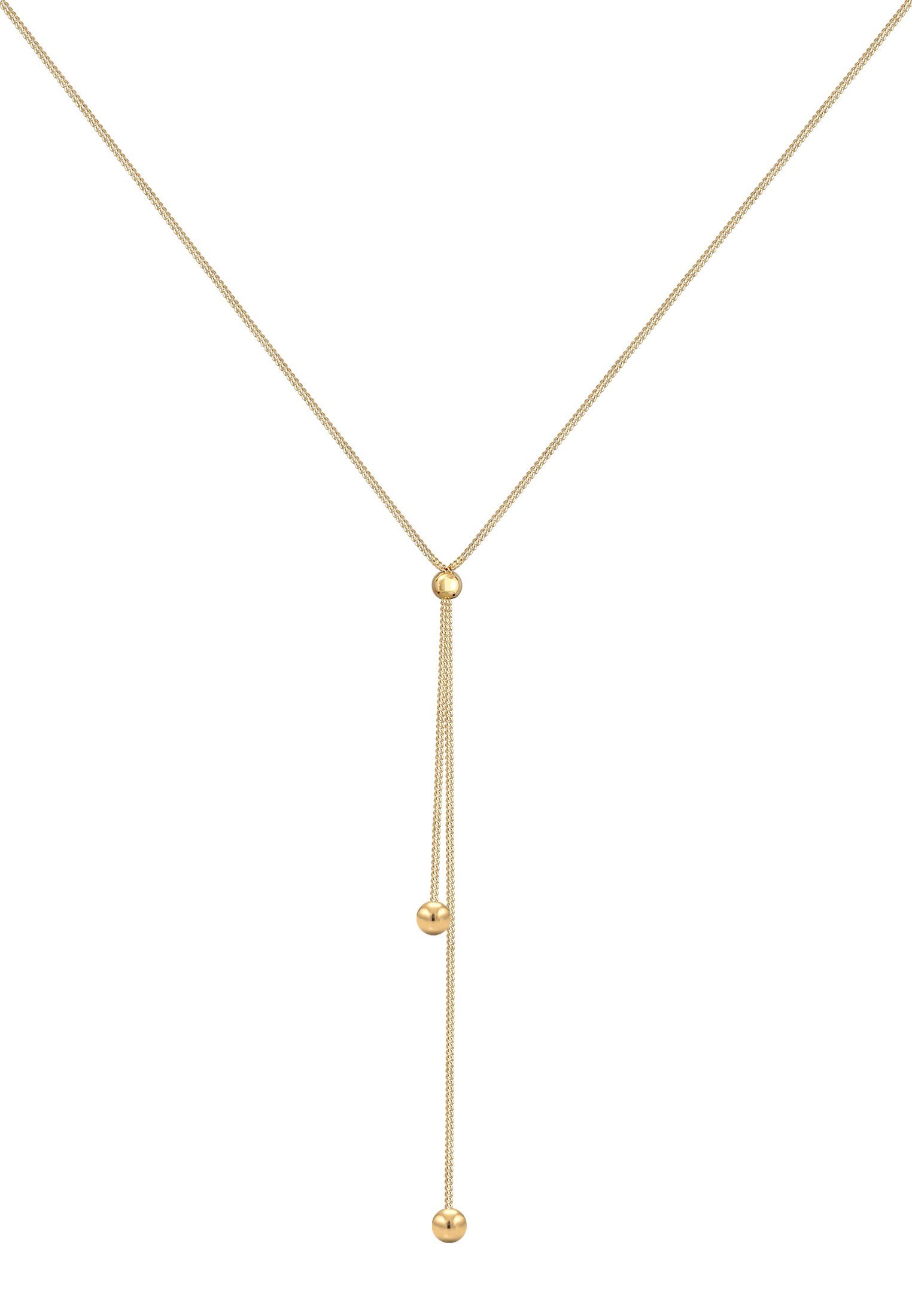 Elli Collierkettchen Y-Kette Kugel Ball 925 Sterling Silber günstig online kaufen