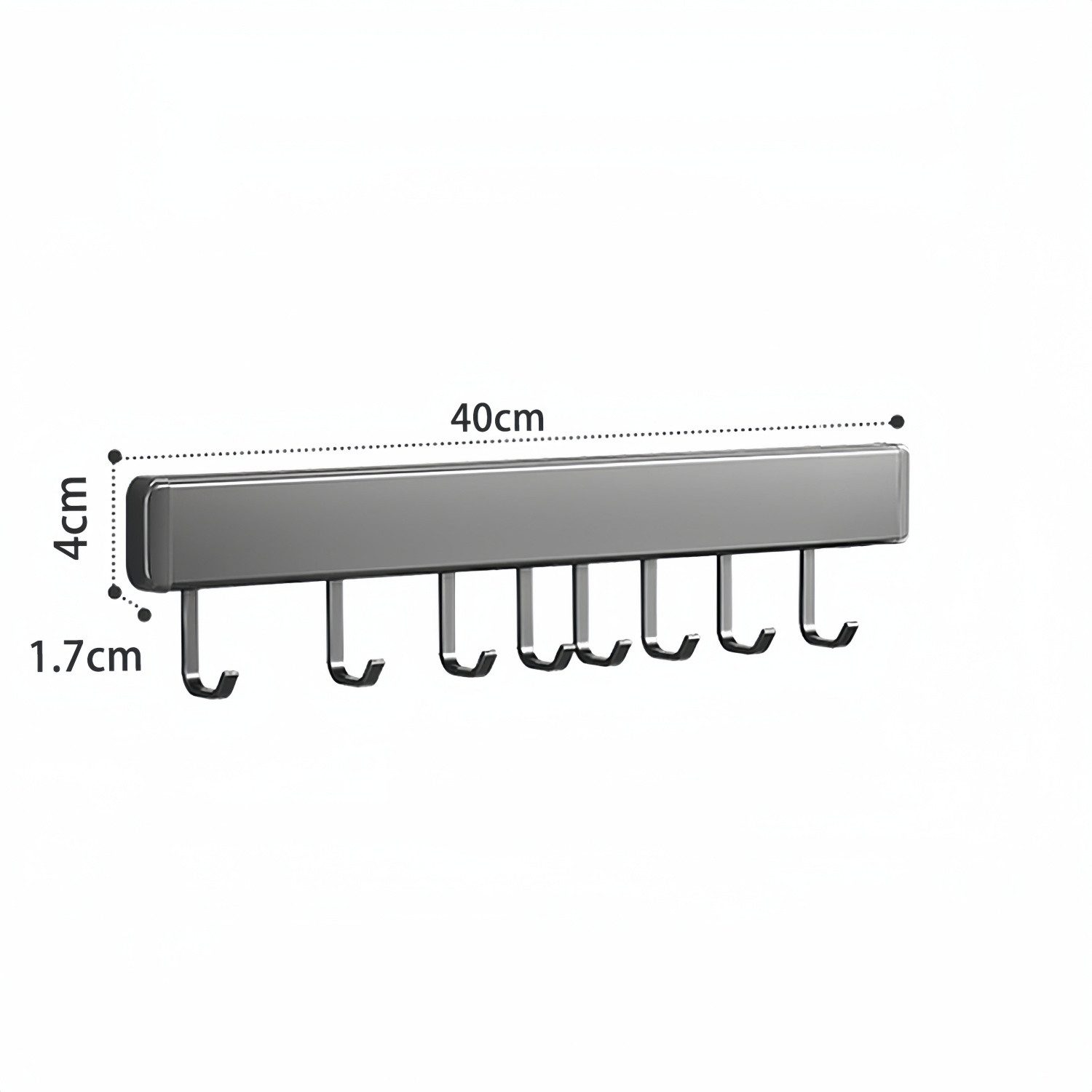 Rhein Beleuchtung Küchenregal 30/40/50cm Hakenleiste küche günstig online kaufen