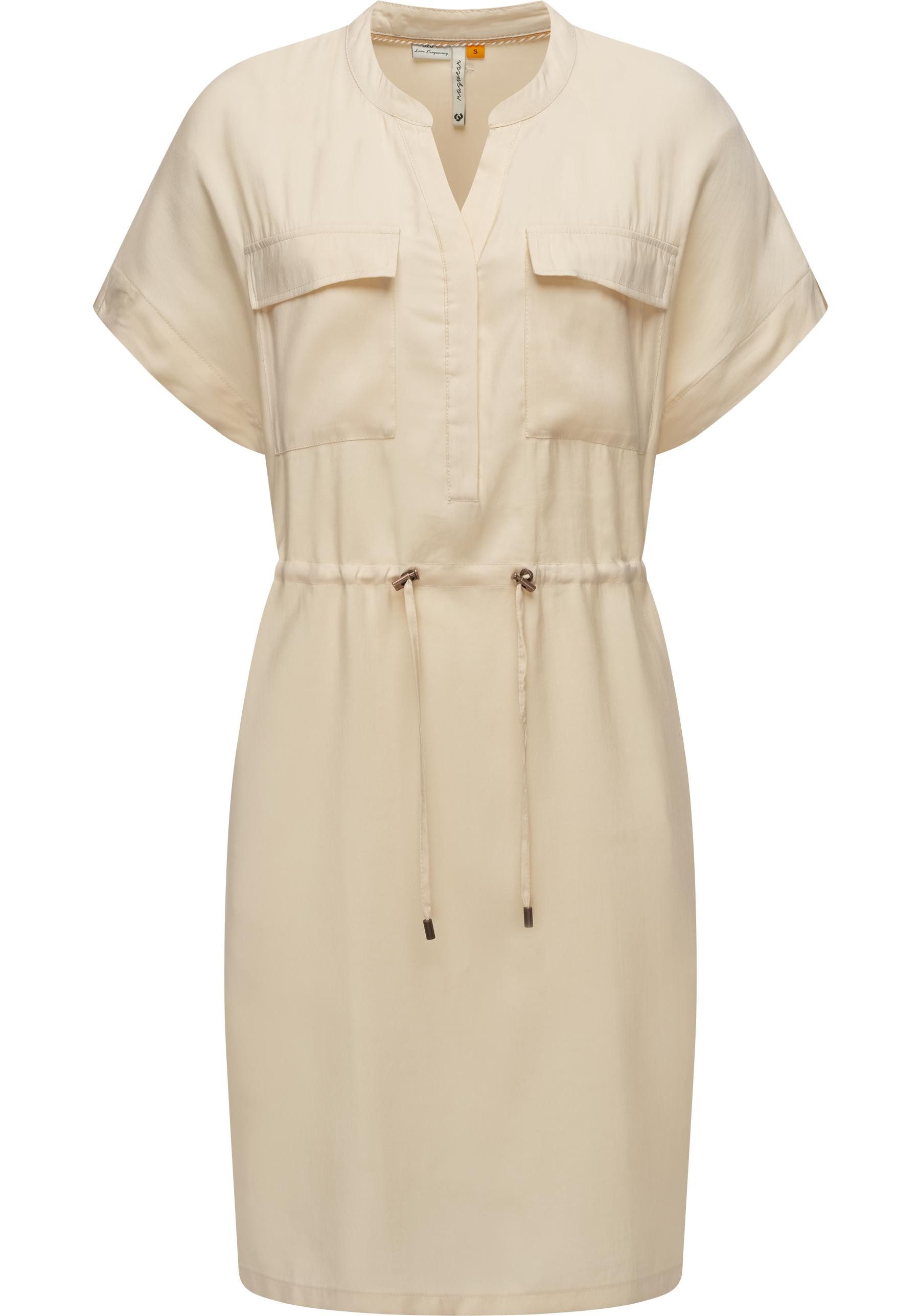 Ragwear Blusenkleid "Roisa", stylisches Sommerkleid mit Bindeband günstig online kaufen