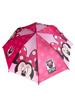 Disney Minnie Mouse Stockregenschirm Kinder Kuppelschirm Stock-Schirm Regenschirm
