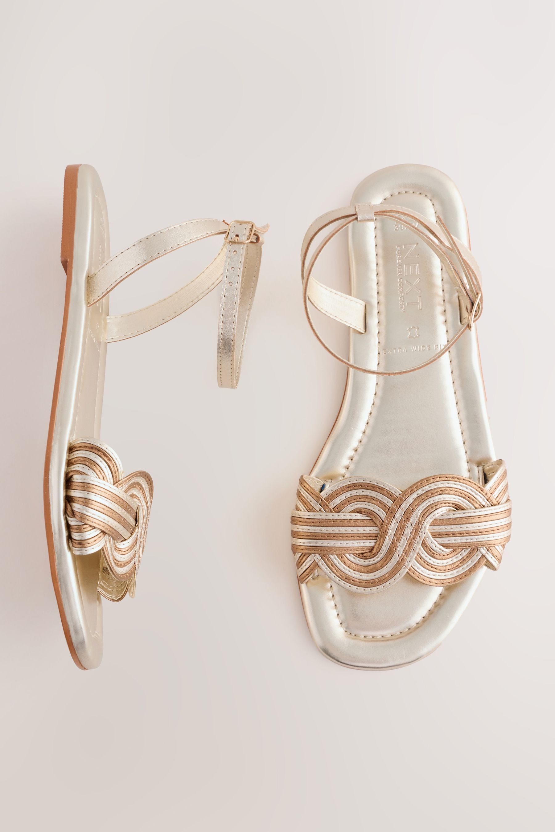 Next Forever Comfort® Flache Sandalen, extra weit Sandale (1-tlg)