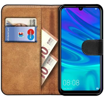 CoolGadget Handyhülle Book Case Handy Tasche für Huawei P Smart 2019 6,2 Zoll, Hülle Klapphülle Flip Cover für P Smart (2019) Schutzhülle stoßfest