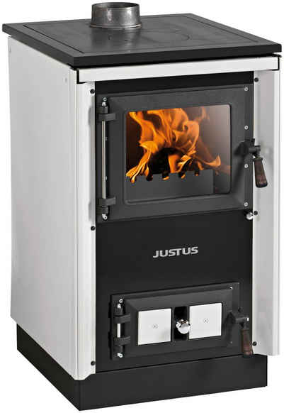 JUSTUS Festbrennstoffherd Rustico 50, 7 kW, Zeitbrand
