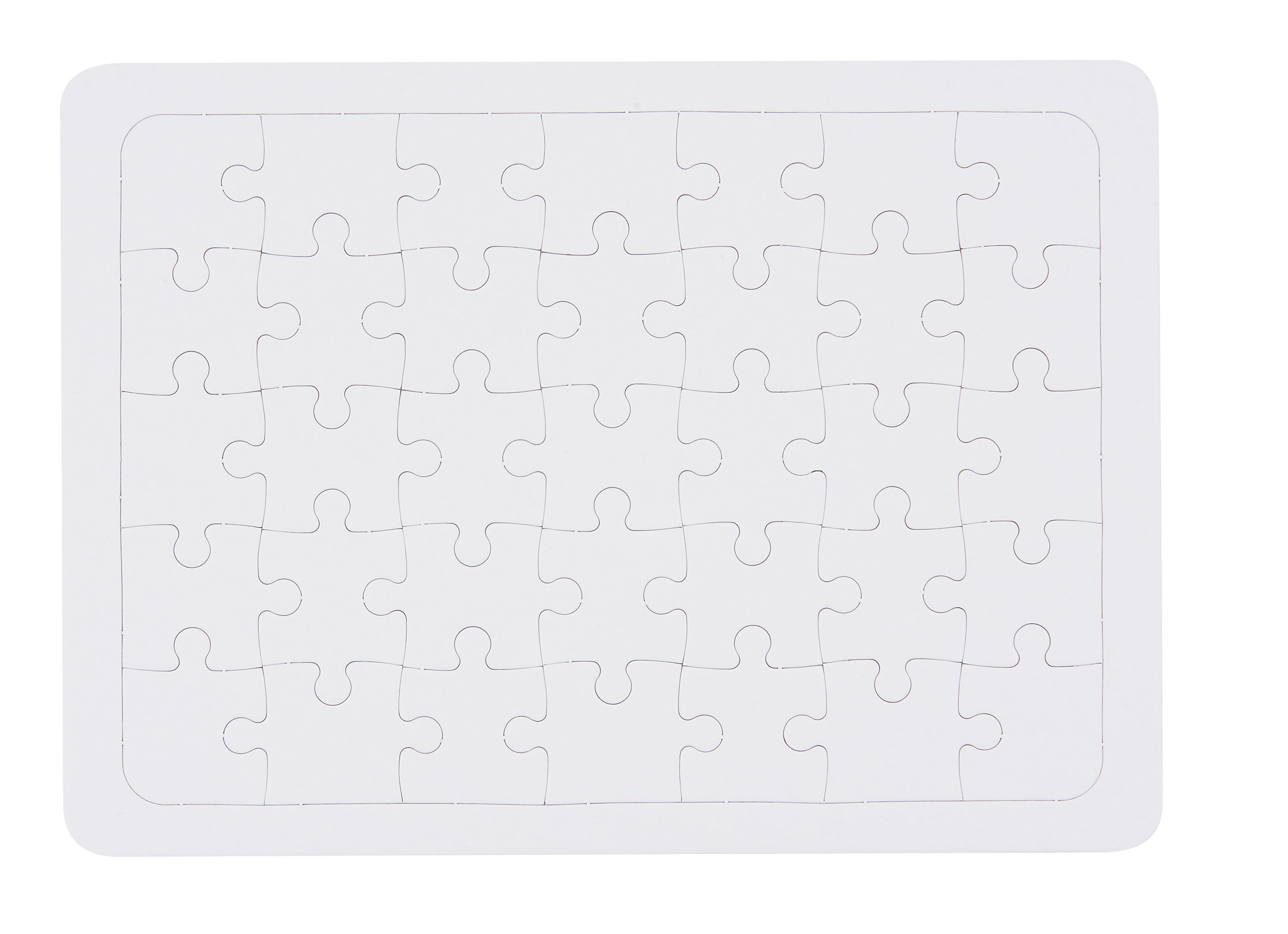 VBS Puzzle, Puzzleteile, Blanko, 35 Teile