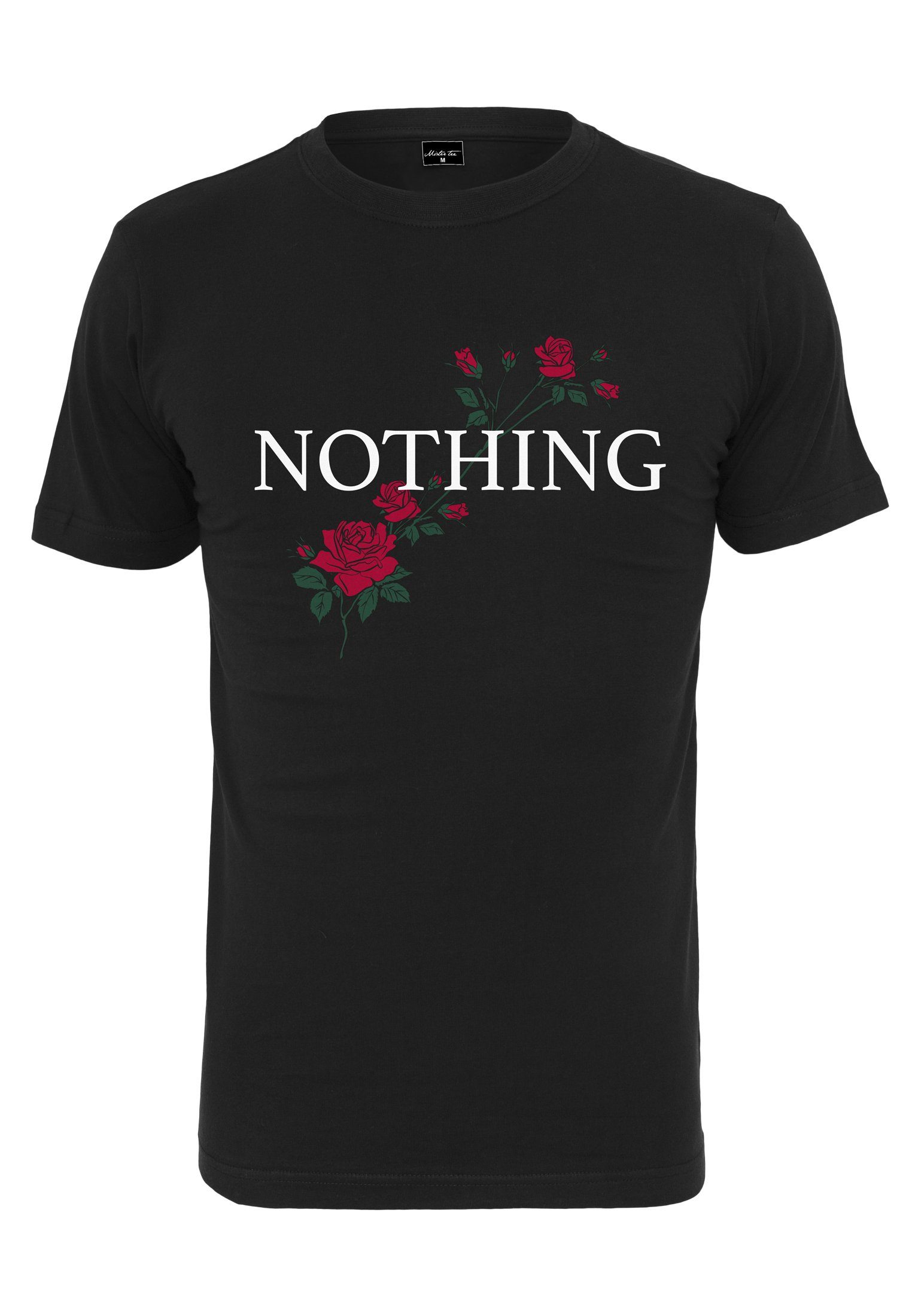 Nothing black MisterTee Tee (1-tlg) Nothing Rose Herren Rose T-Shirt MT792