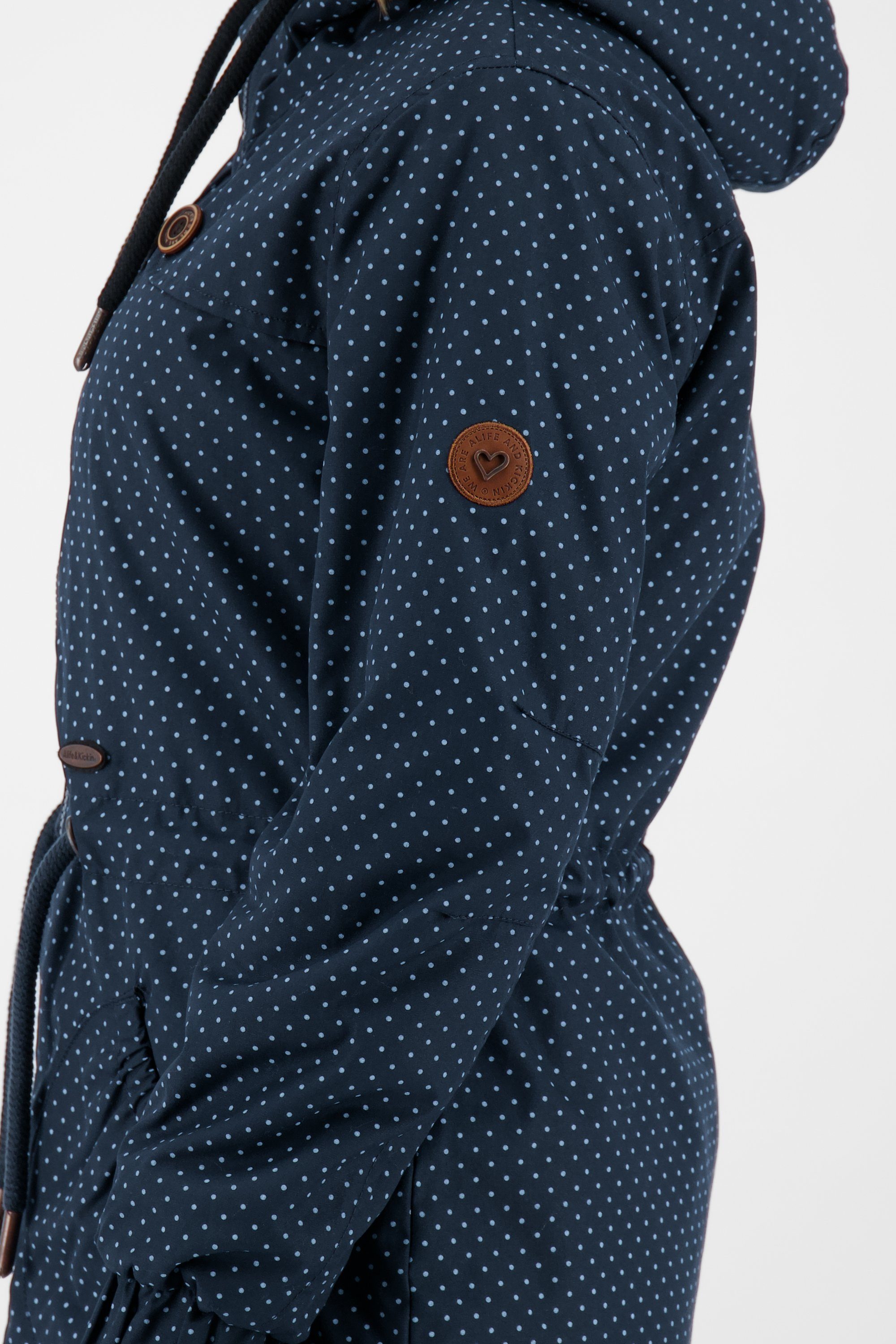 Alife & Kickin Funktionsparka CHARLOTTE II COAT CS mit hochschließendem Kragen und Kapuze – Bild 4 von 5