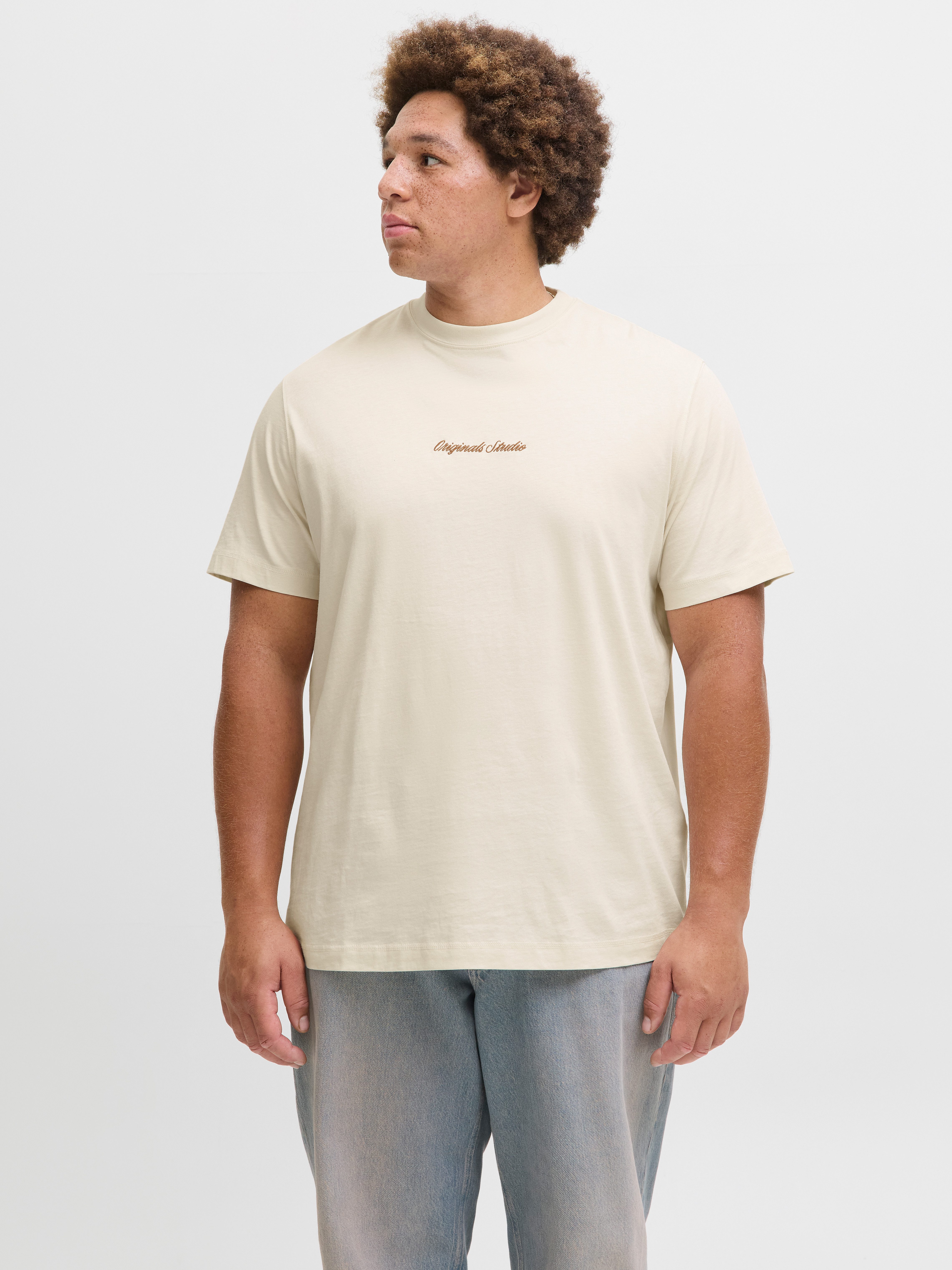 T-Shirt JORNORREBRO EMB TEE SS CREW NECK PLS