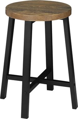 Woltu Esszimmerstuhl (Set, 4 St), Küchenstuhl Hocker aus Holz, 100kg belastbar