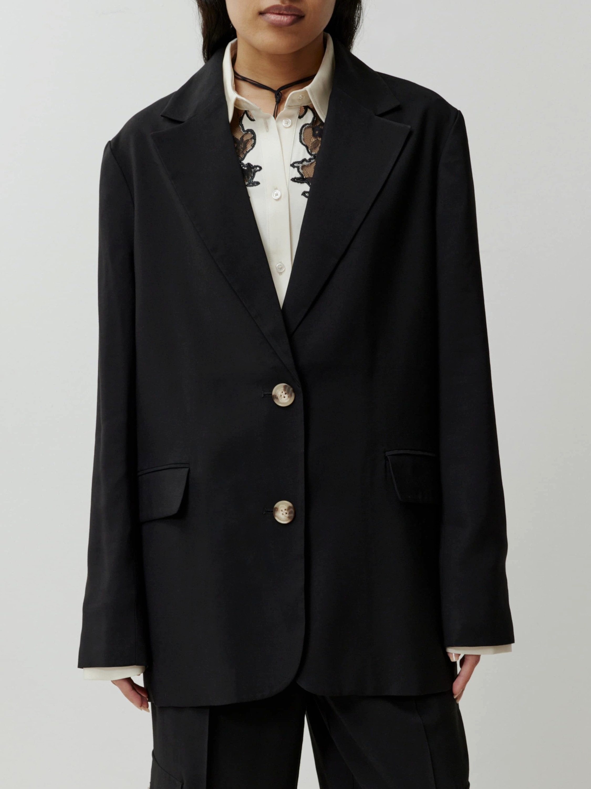 EDITED Kurzblazer Kainoa (1-tlg) Plain/ohne Details